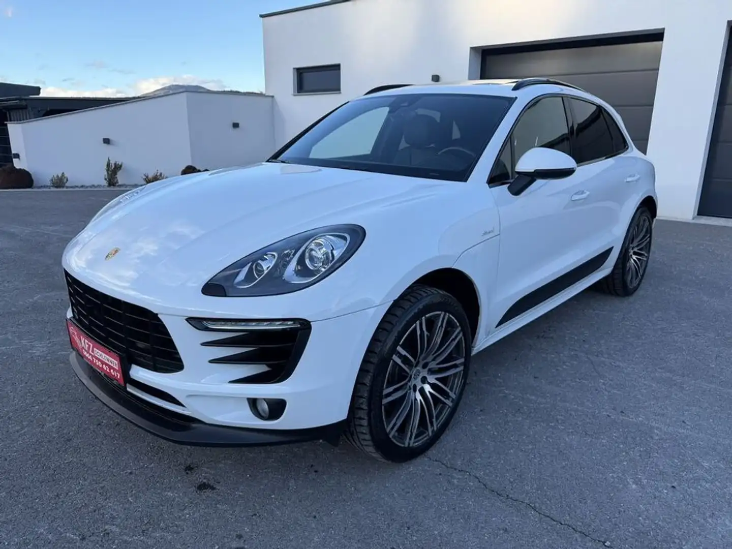 Porsche Macan S Diesel/MEGA-VOLL!/approved! Weiß - 1