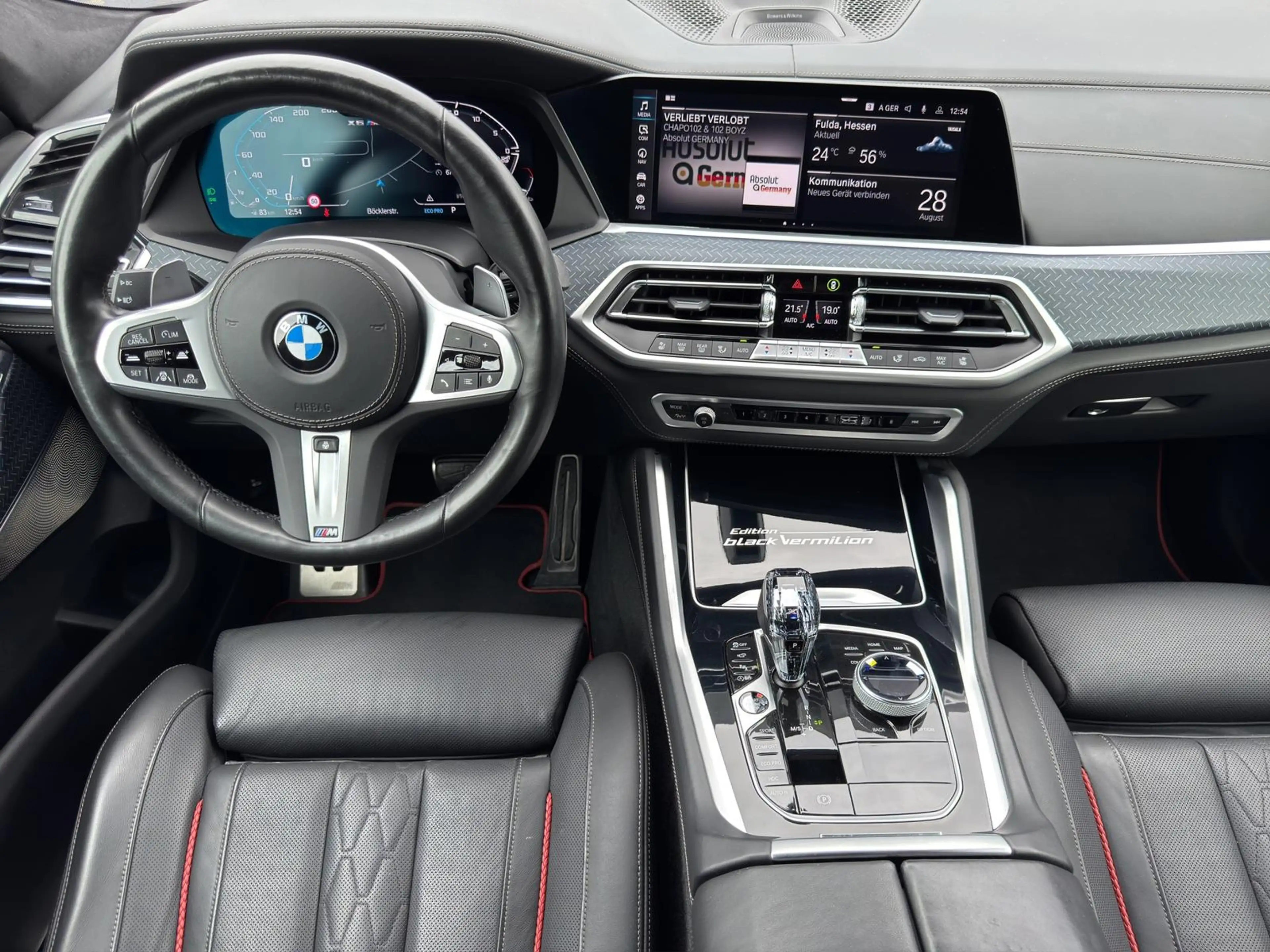 BMW X6 M i Black Vermilion FrozenBlack Laser B&W — photo 15