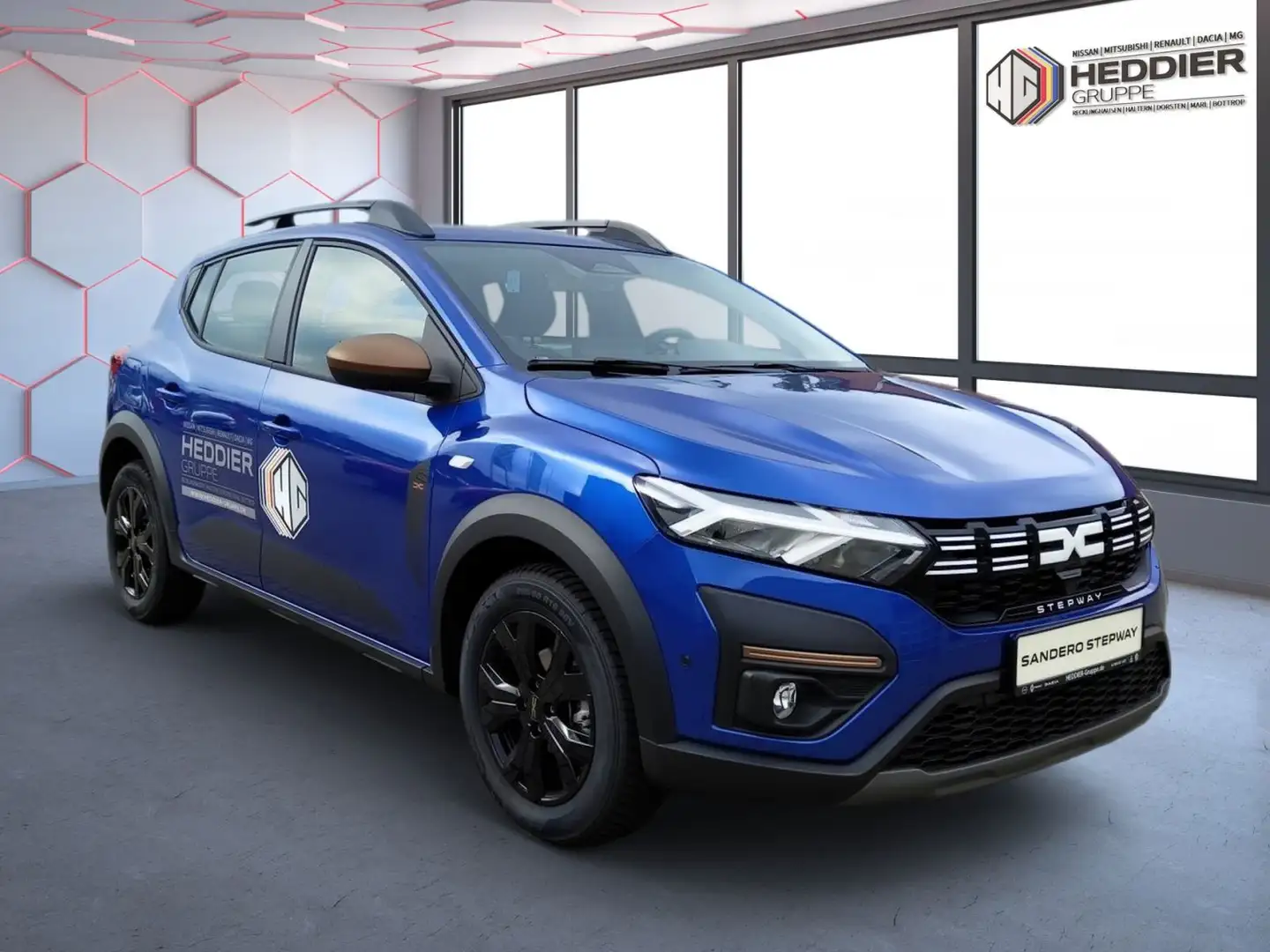 Dacia Sandero III Stepway Extreme TCE 90 CVT-Automatik Blau - 2