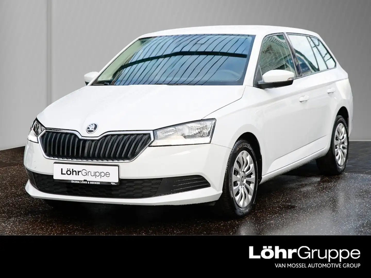 Skoda Fabia Combi 1.0 TSI Active Klima Weiß - 1