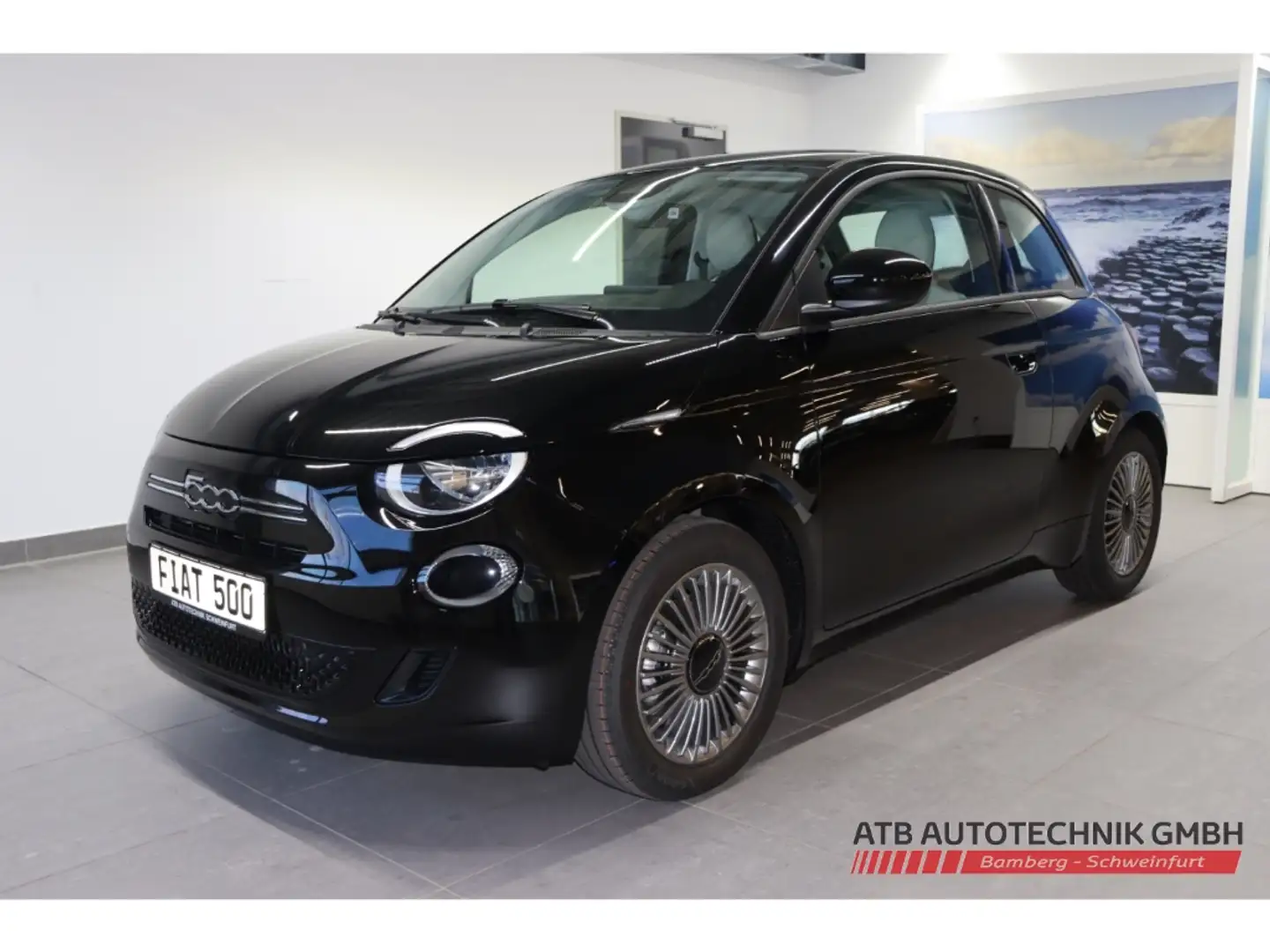 Fiat 500 1.0l Hybrid ICON Apple CarPlay Klimaautom DAB Spur Schwarz - 2