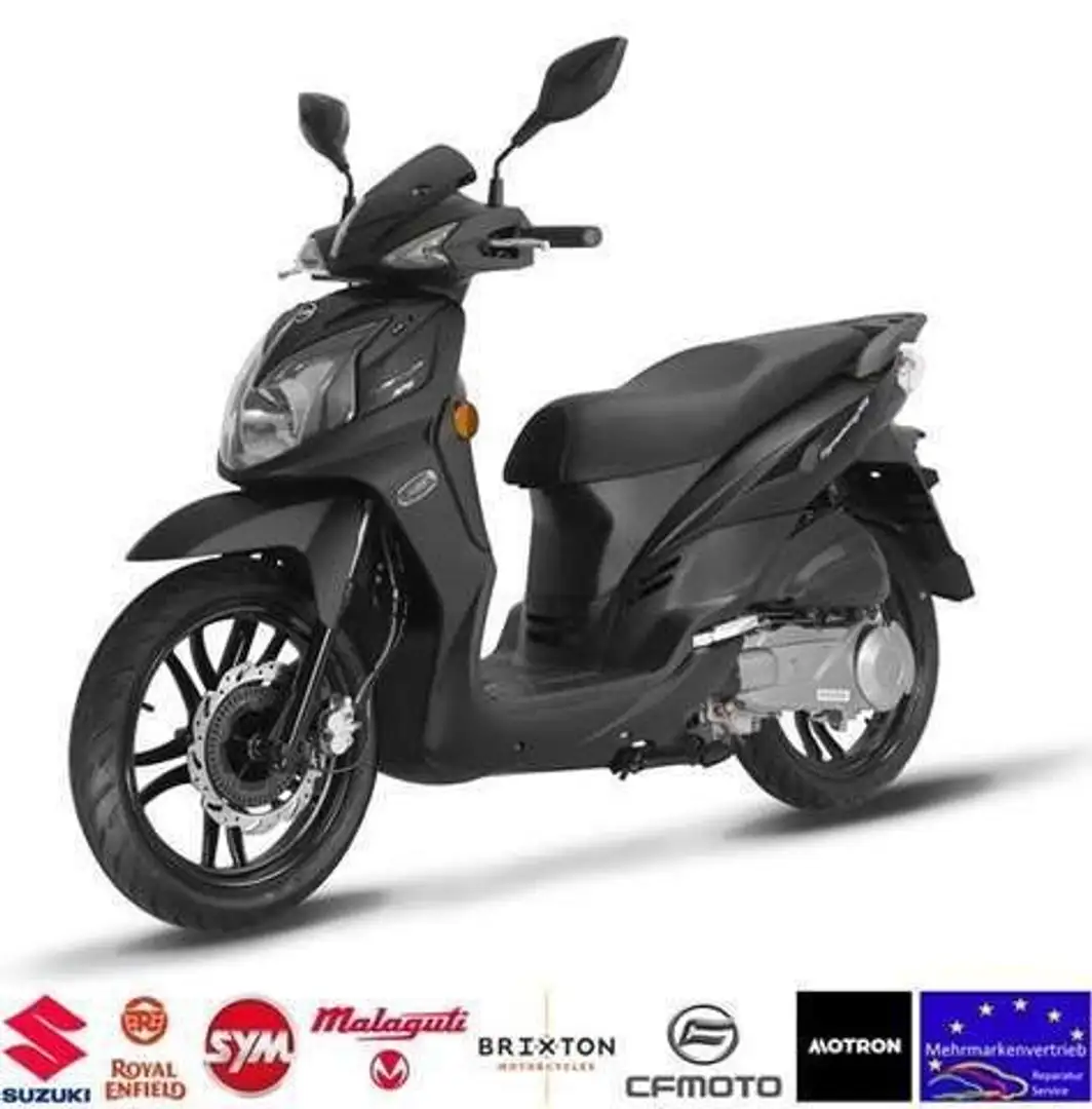 SYM Symphony 125 ABS, 125i SR *sofort verfügbar!* Schwarz - 1
