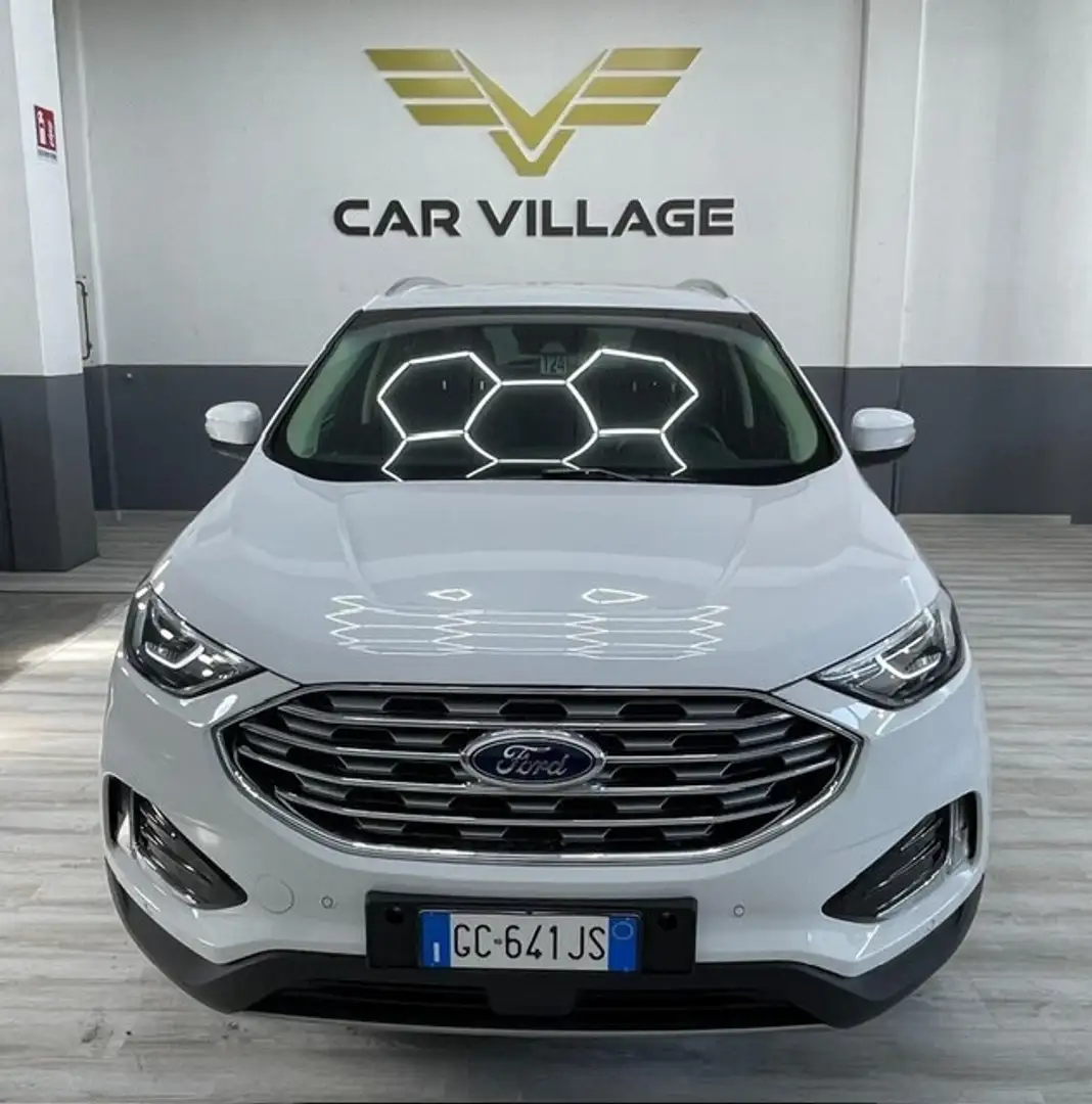 Ford Edge 2.0 EcoBlue 150 CV aut. Titanium Blanc - 1