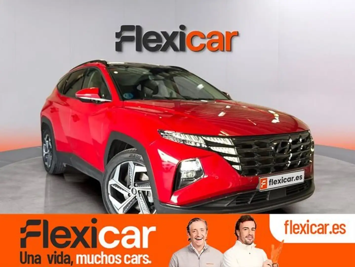 Hyundai TUCSON 1.6 TGDI 169kW HEV Tecno Sky Aut S/Cable Rojo - 1
