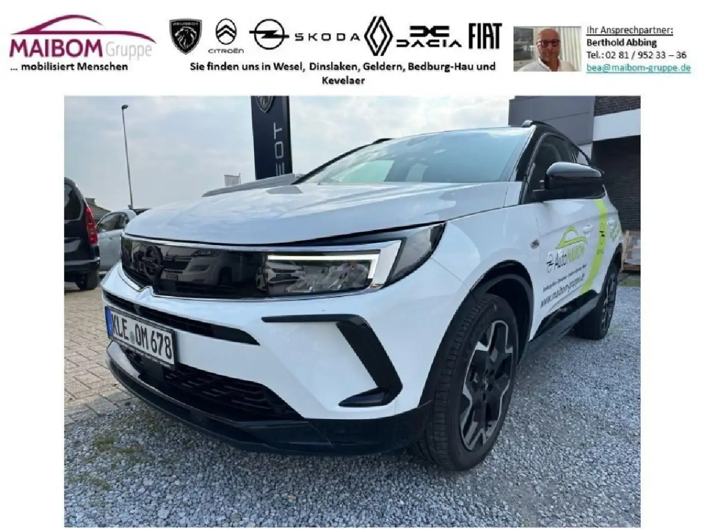 Opel Grandland GS Line Blanc - 1