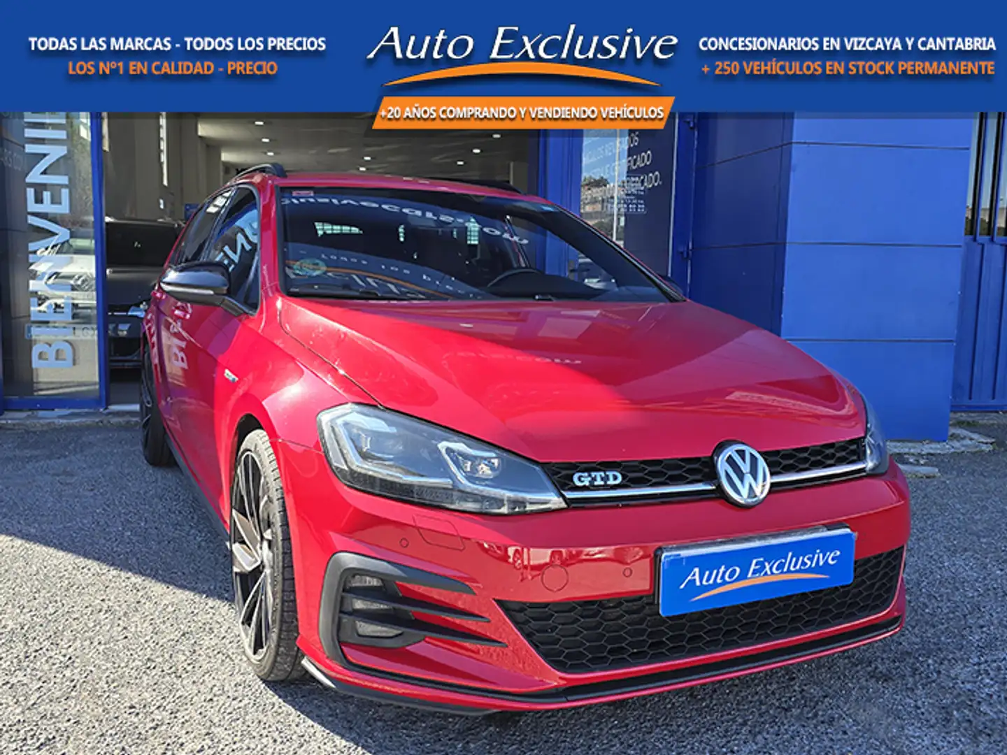 Volkswagen Golf Variant 2.0TDI GTD 135kW Rojo - 1