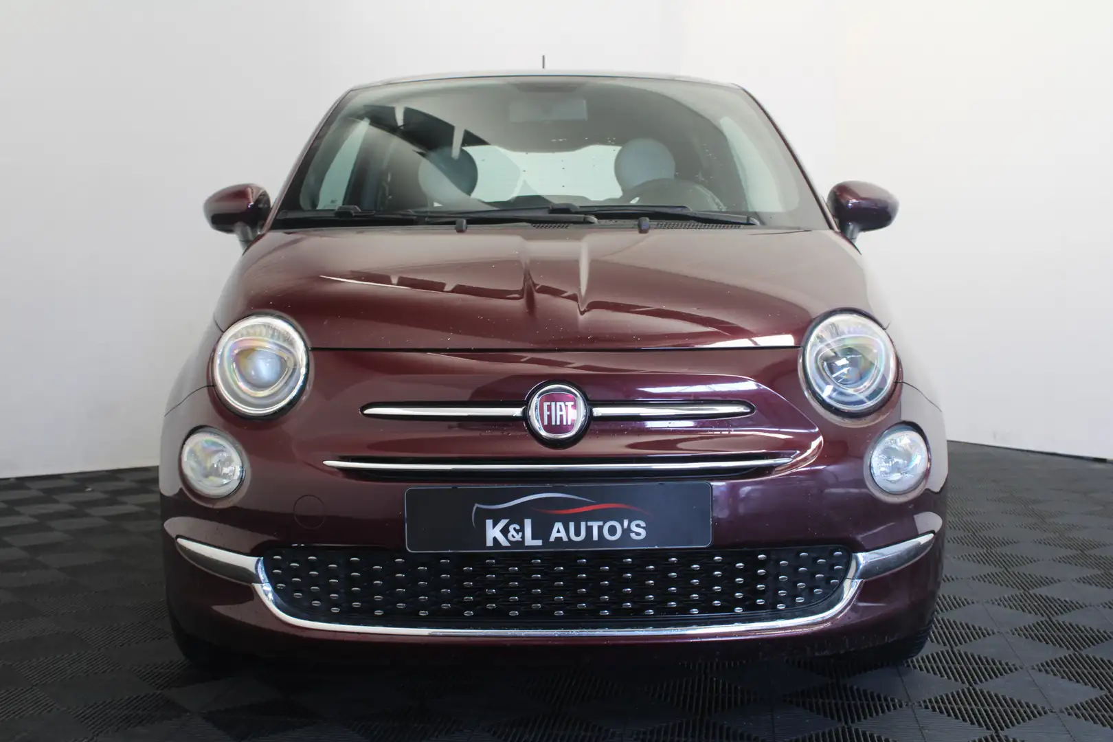 Fiat 500 1.0 Hybrid Dolcevita |Pano|Navi|Leder| Paars - 2