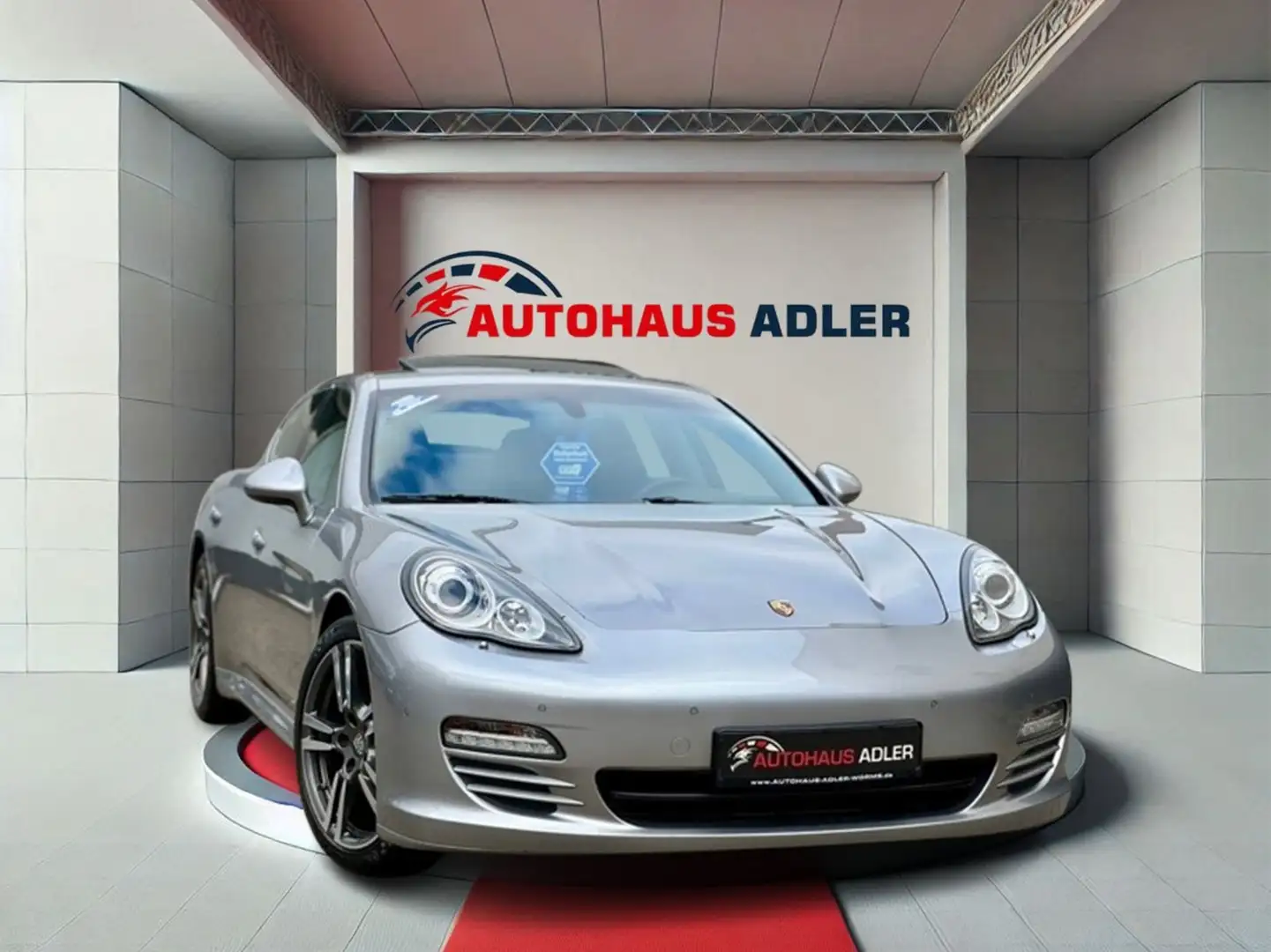 Porsche Panamera 4S 4.8 V8*CARBO*SD*DTS.FZG*20"LED'STHEI Silber - 1