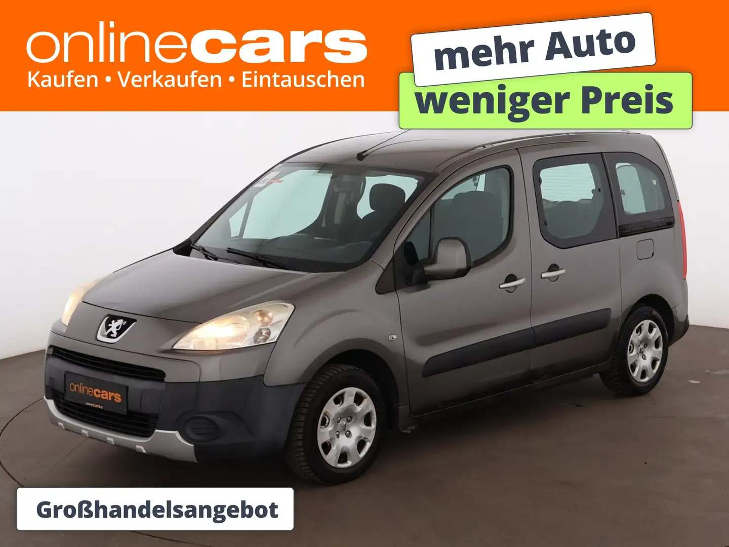 Peugeot Partner Tepee 1.6 eHDi 90 Tendance AHK RADIO Grau - 1