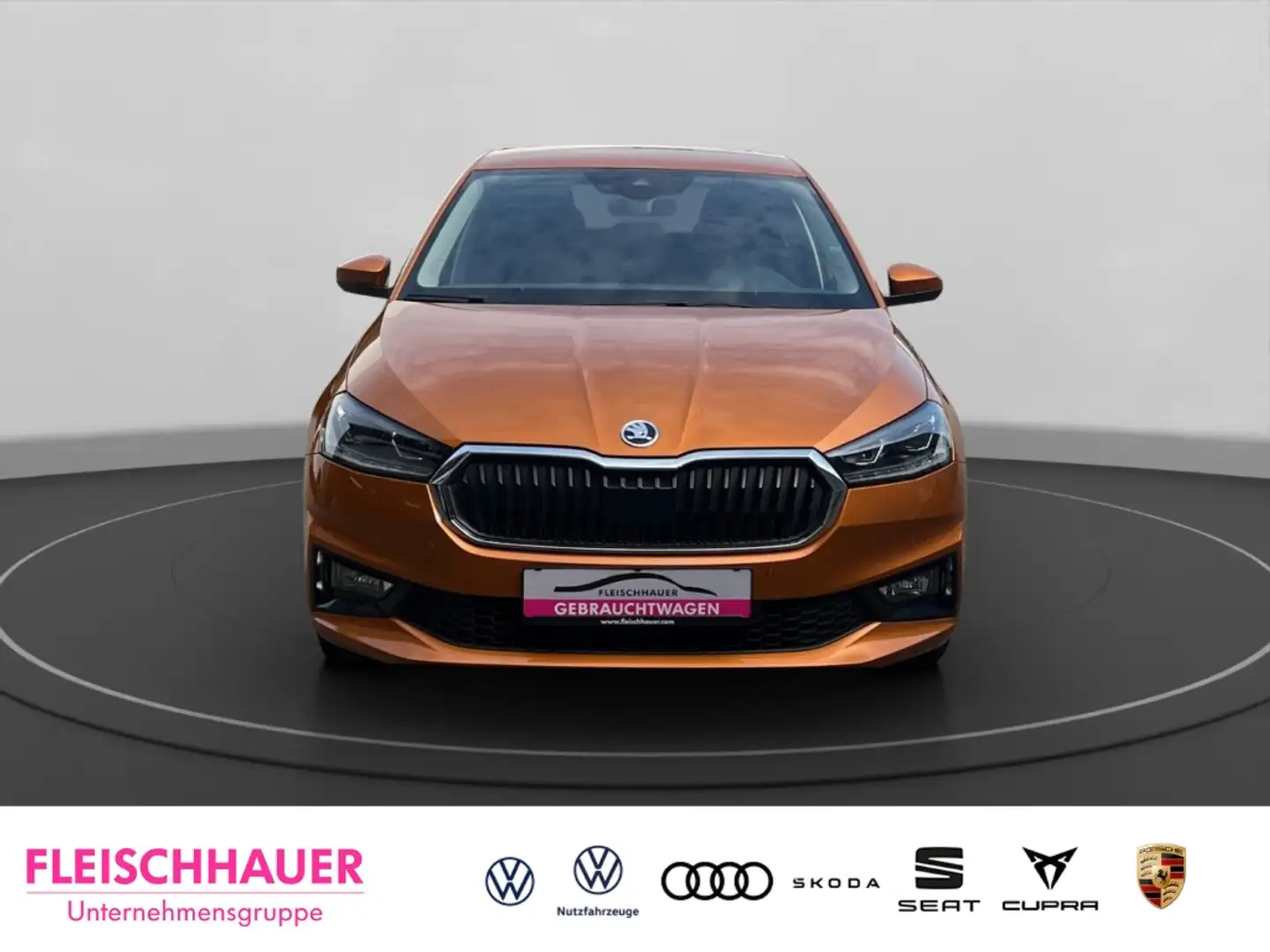 Skoda Fabia Style 1.0 TSI Navi LED Rückfahrkamera Orange - 2