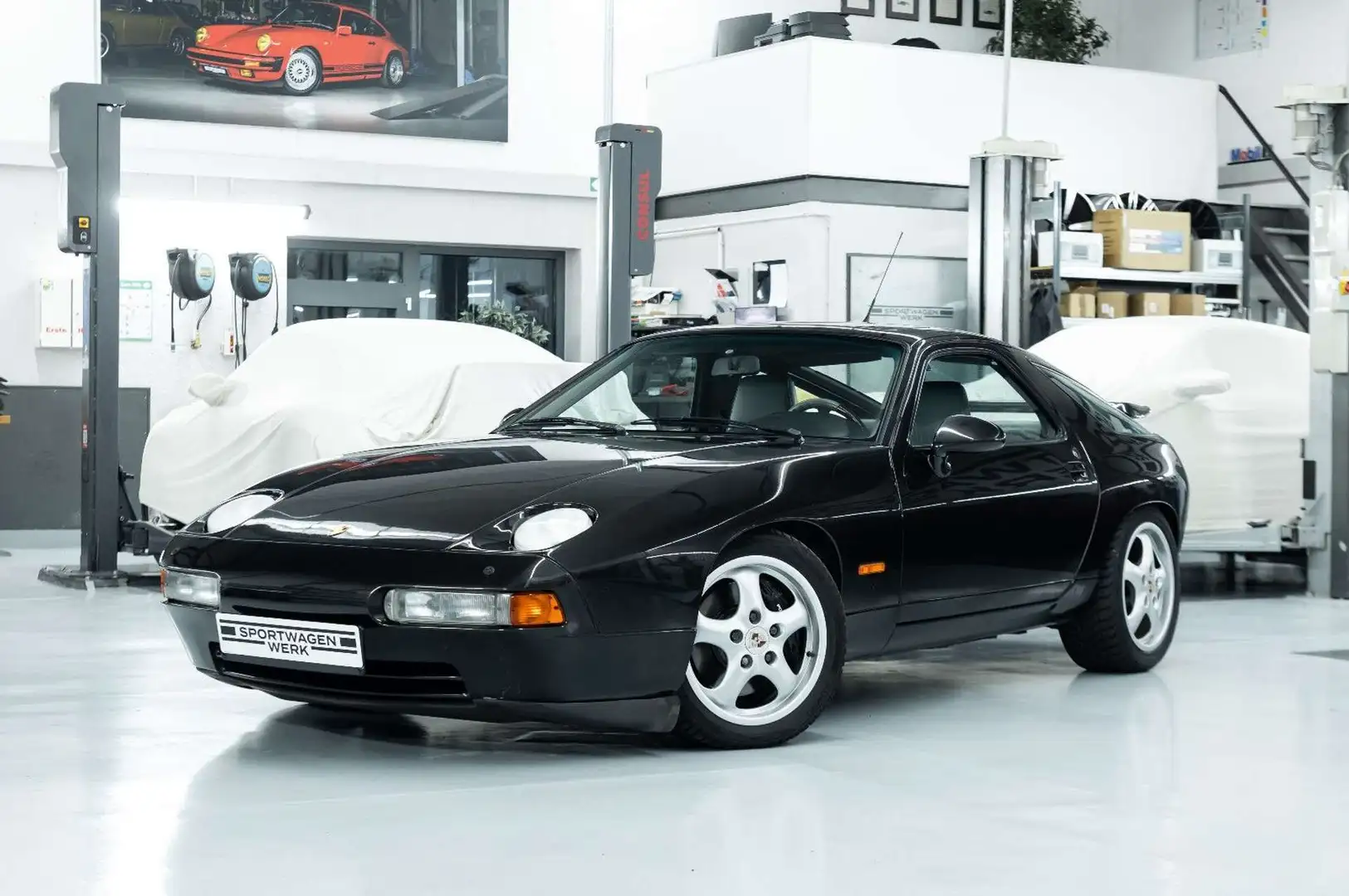 Porsche 928 GTS I Holz I Raff-Leder I 3. Hd I BRD Schwarz - 1