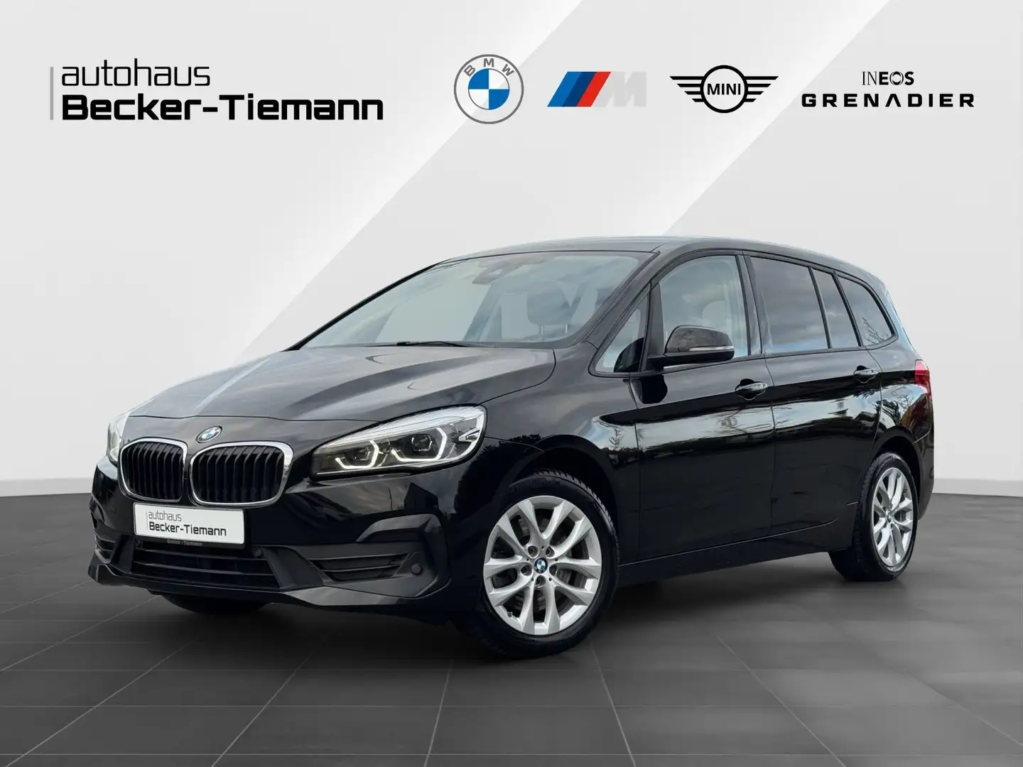 BMW 218 d Gran Tourer | Navi | LED | Driv.Assist. | HiFi e Schwarz - 1