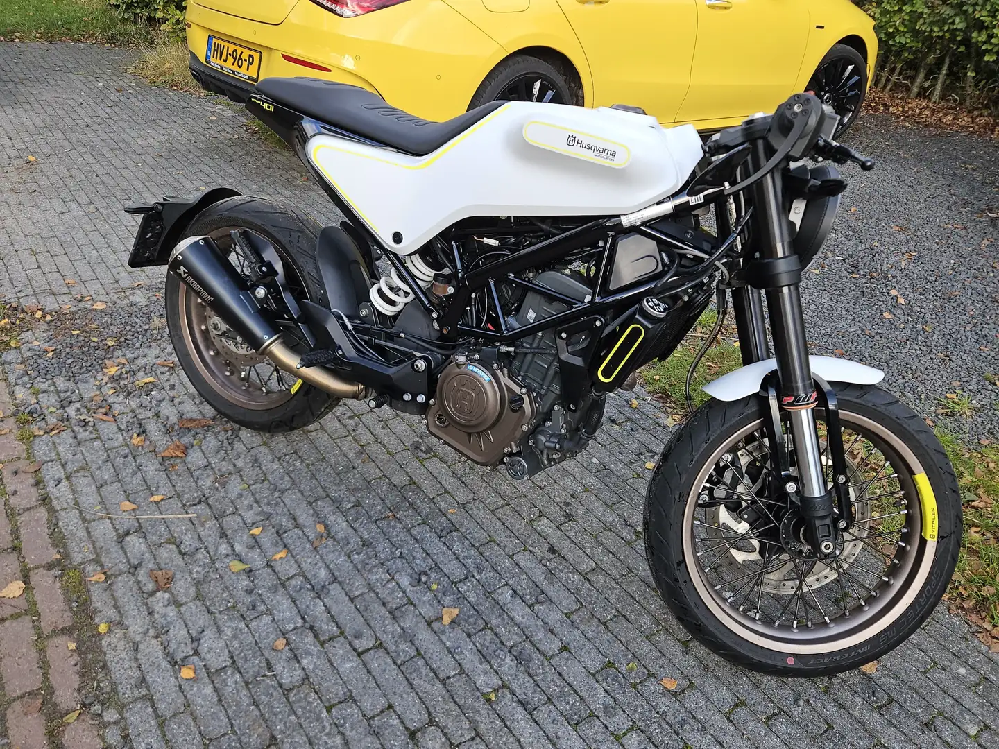 Husqvarna Vitpilen 401 Biały - 2