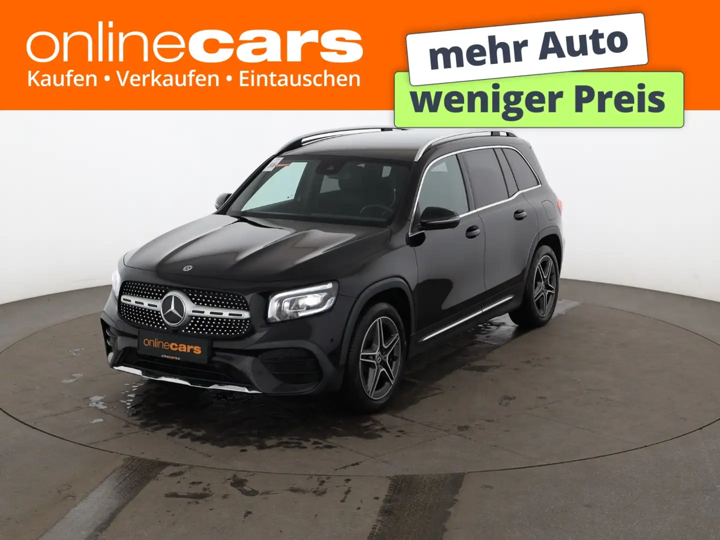 Mercedes-Benz GLB 220 d 4Matic AMG Line Aut LED AHK RADAR LEDER Schwarz - 1