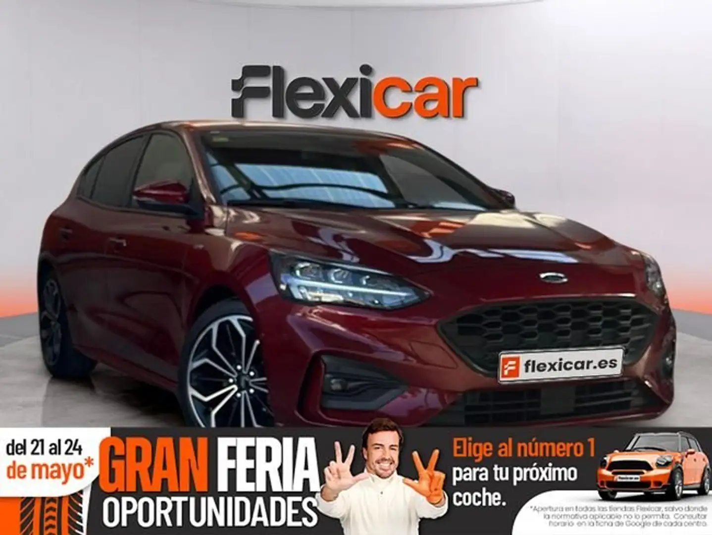 Ford Focus 1.0 Ecoboost ST Line 125 Burdeos - 1