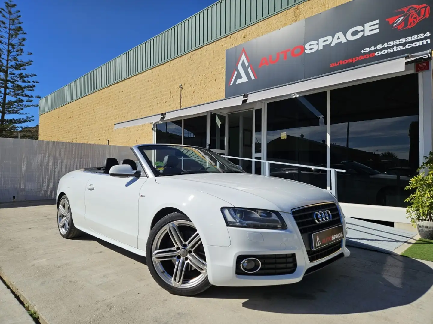 Audi A5 Cabrio 2.0 TFSI Multitronic 211 Blanco - 1