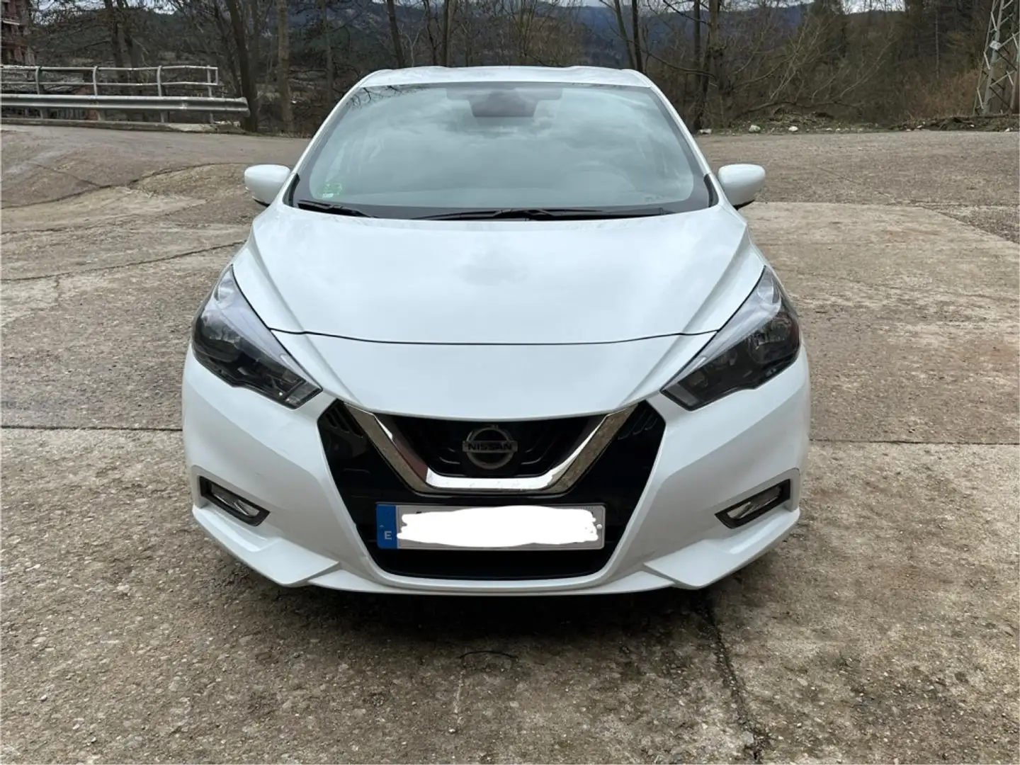 Nissan Micra IG-T Acenta 92 Blanco - 1