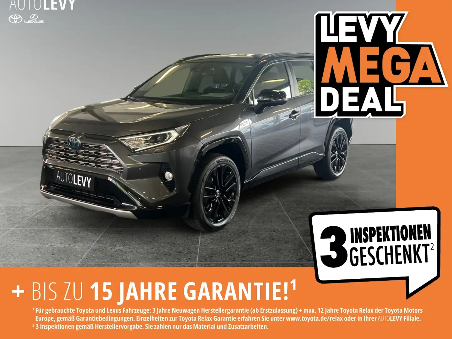 Toyota RAV 4 Hybrid AWD Style Selection *CARPLAY* Gris - 1