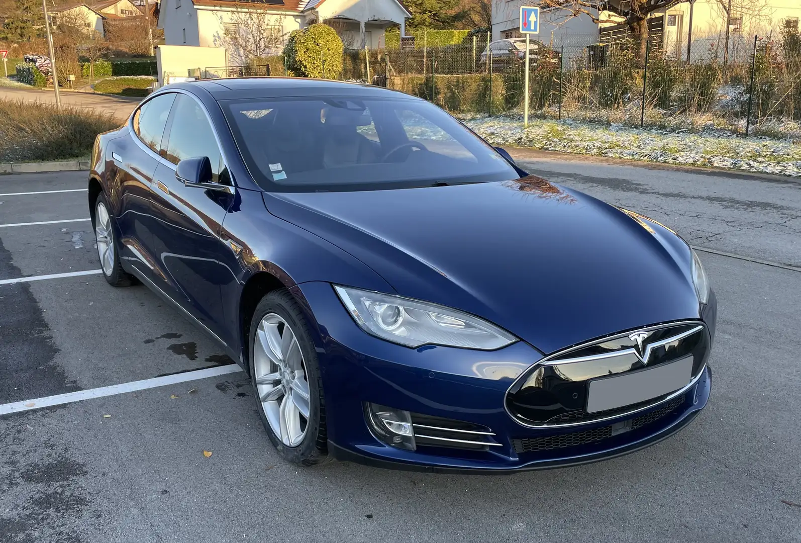 Tesla Model S 90 kWh Dual Motor Azul - 1
