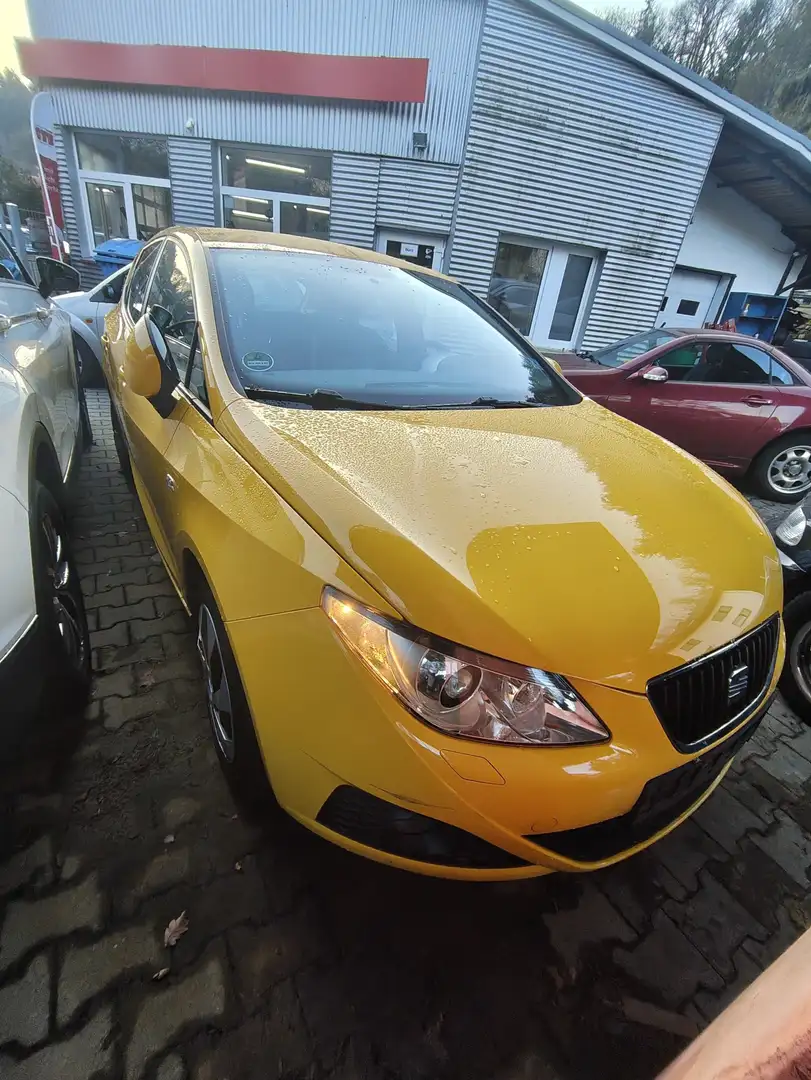 SEAT Ibiza 1.6 Style 1Hd Xenon Shz Scheckhft Tuv 2/27 u-frei Jaune - 2