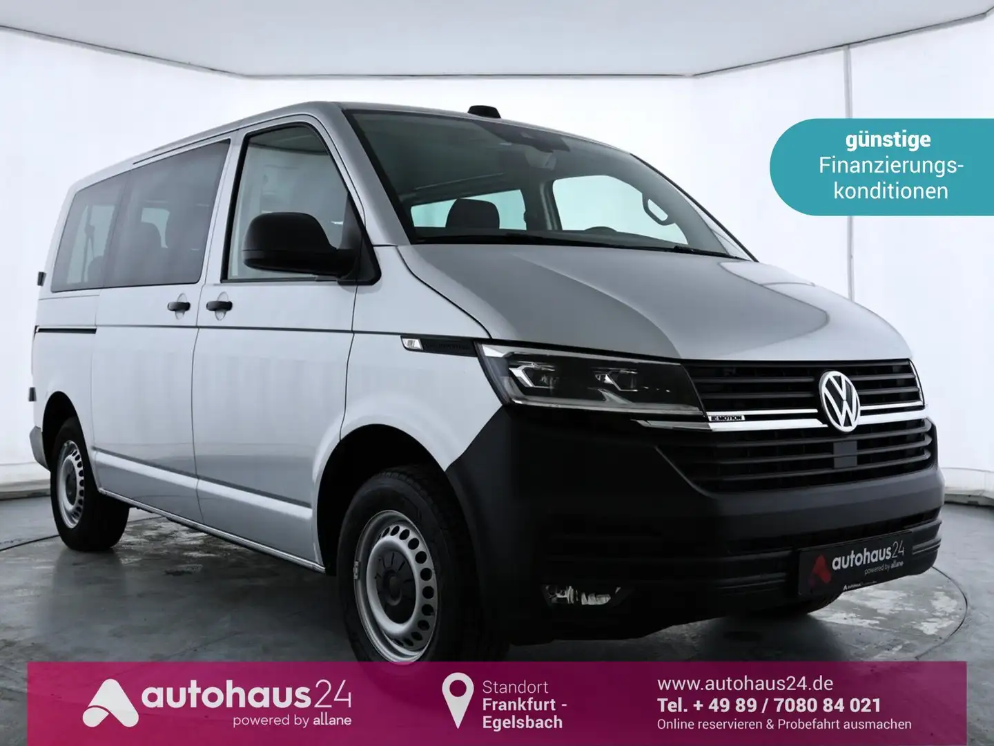 Volkswagen T6 Kombi T6 2.0 TDI 4Motion AHK|Navi|LED|Klima Plateado - 1