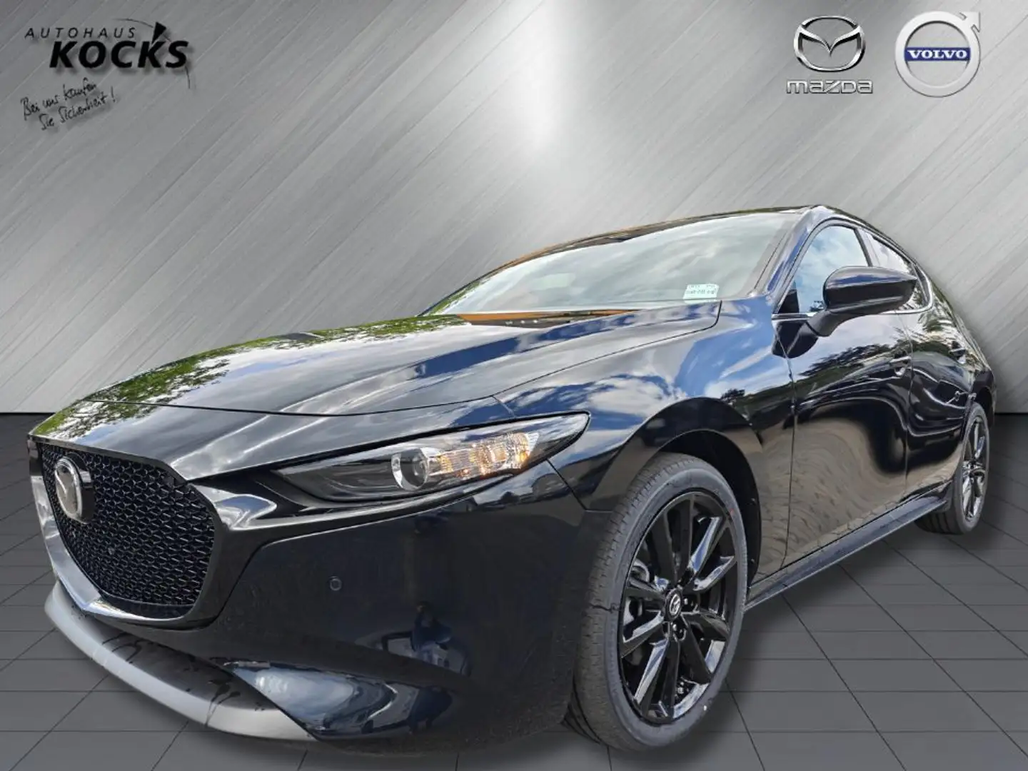 Mazda 3 2.5L e-SKY G 140ps Homura *SUMMER SALE* Zwart - 2