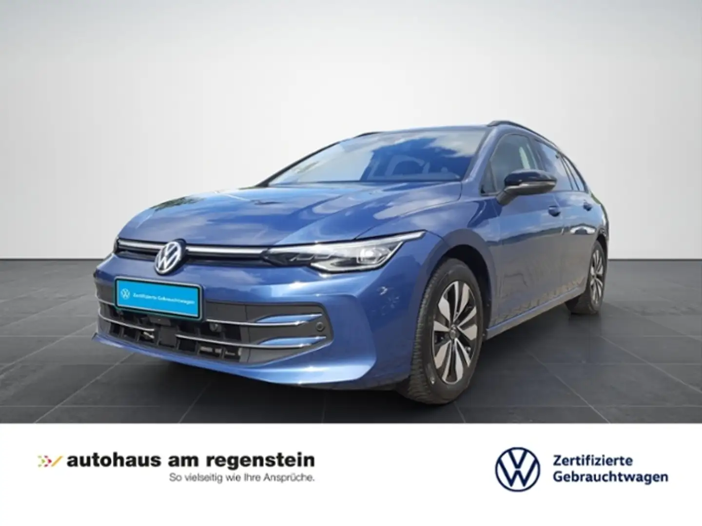 Volkswagen Golf Variant VIII Variant 2.0TDI DSG Matrix/AHK/360° Blau - 1