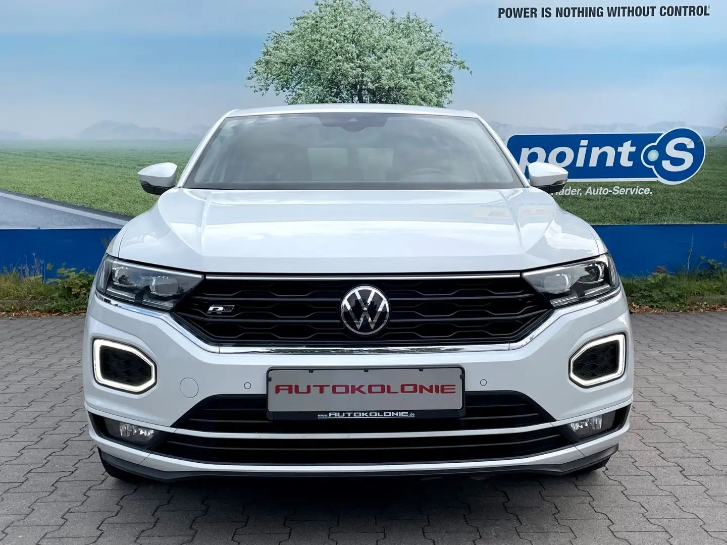 Volkswagen T-Roc T-ROC R LINE SPORT*1.HAND*ACC*NAVI*KAM*19 ZOL*LE Weiß - 2