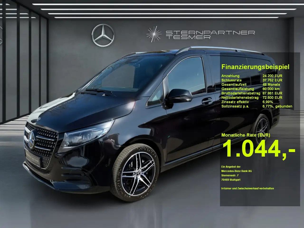 Mercedes-Benz V 300 d 4M AVANTGARDE, LANG - AMG! NIGHT! PANO!