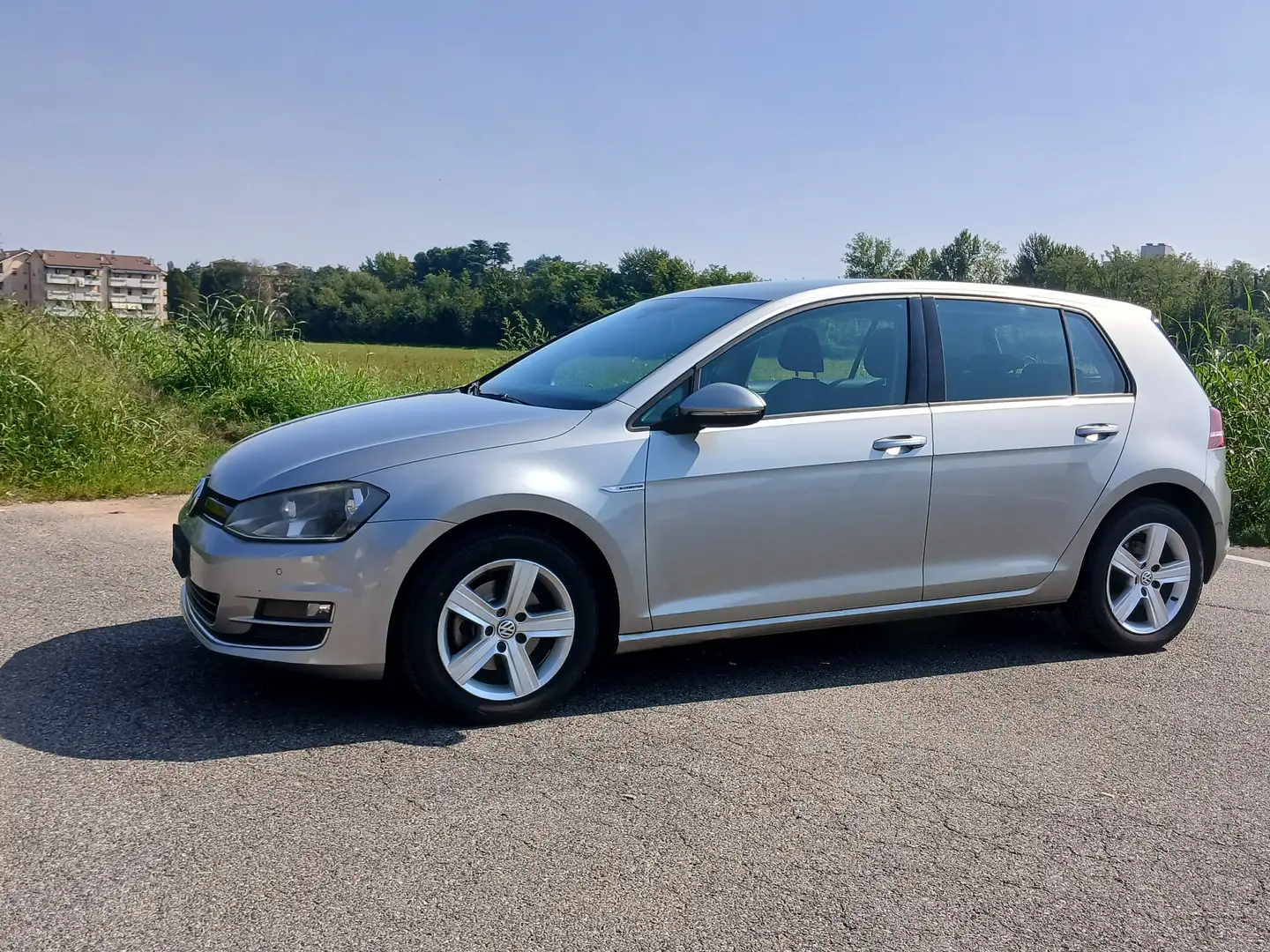 Volkswagen Golf Golf 5p 1.4 TGI Highline *UNICO PROPRIETARIO* Grigio - 1