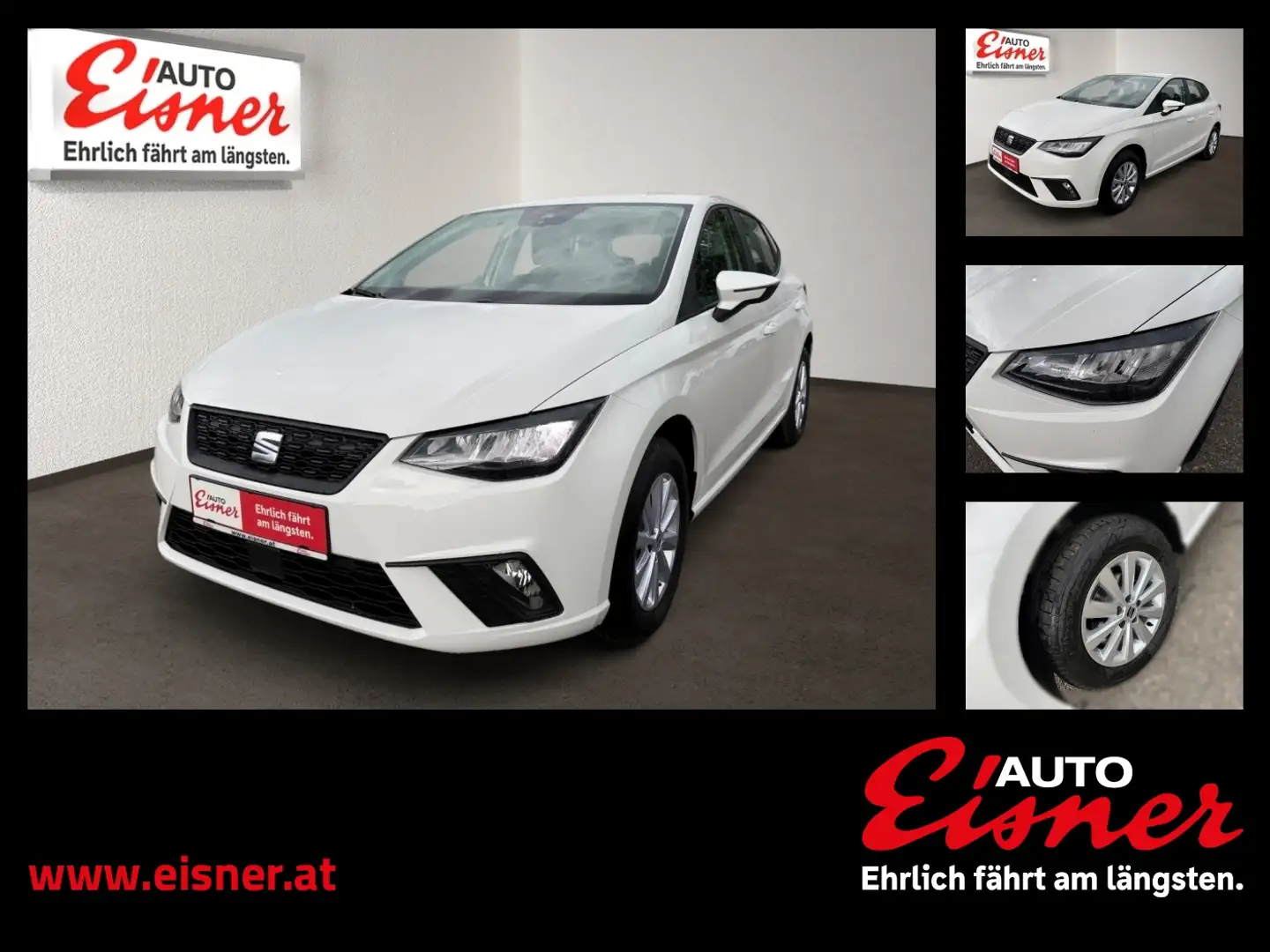 SEAT Ibiza 1.0 TSI Reference 15'' Aluräder Blanc - 1