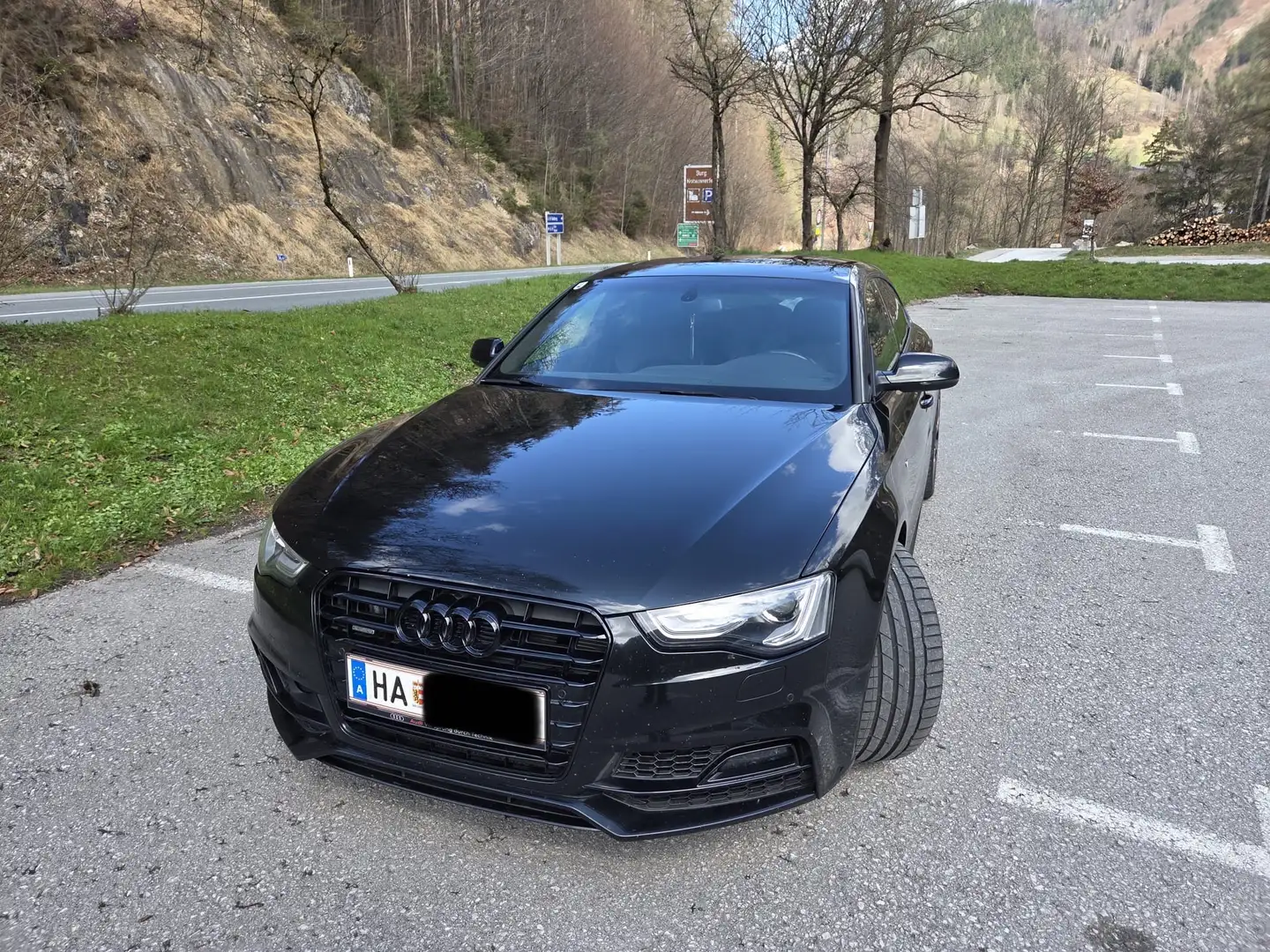 Audi A5 SB 3,0 TDI quattro S-tronic Schwarz - 1