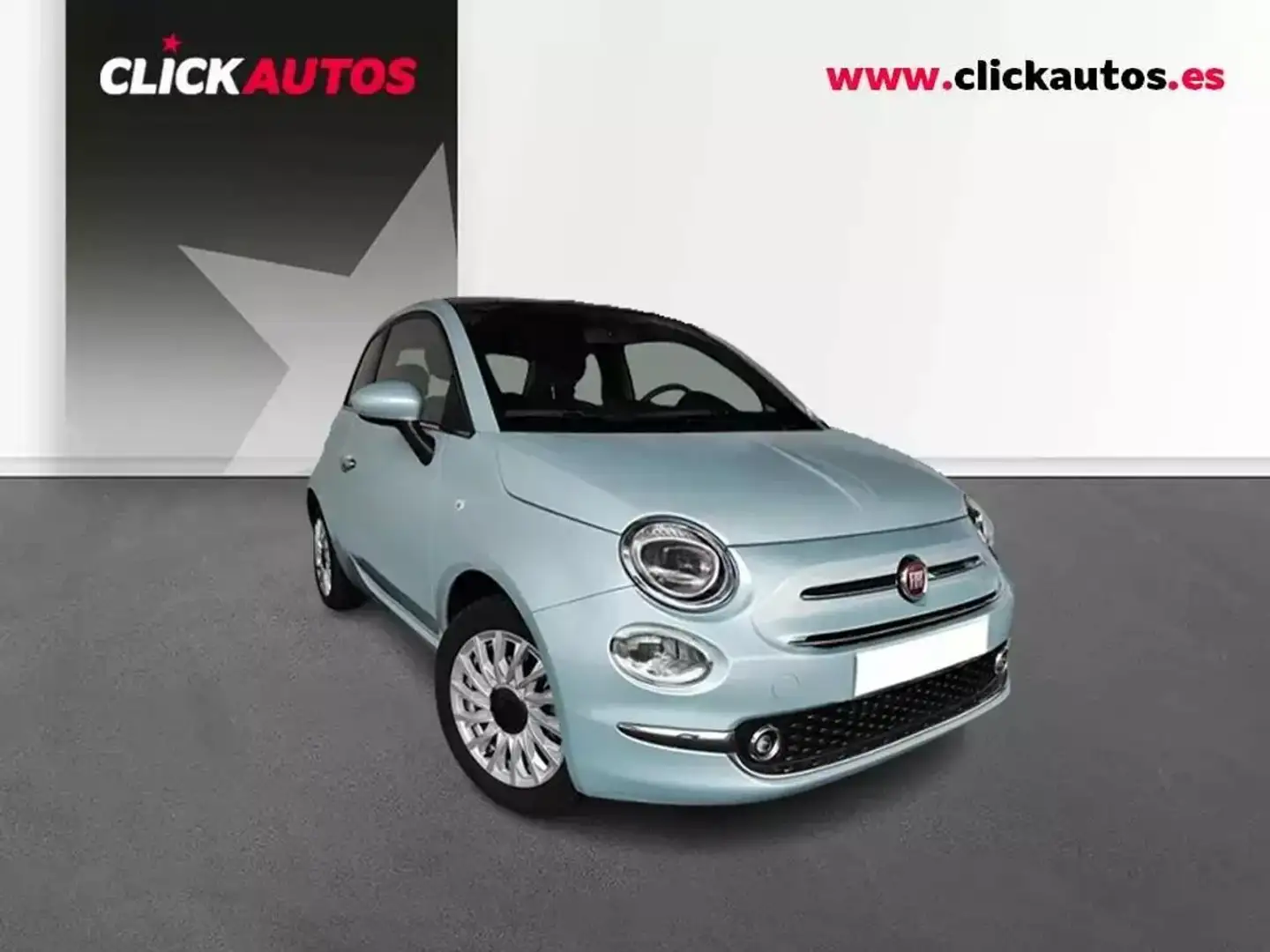 Fiat 500 1.0 Hybrid 70CV Dolcevita Verde - 2