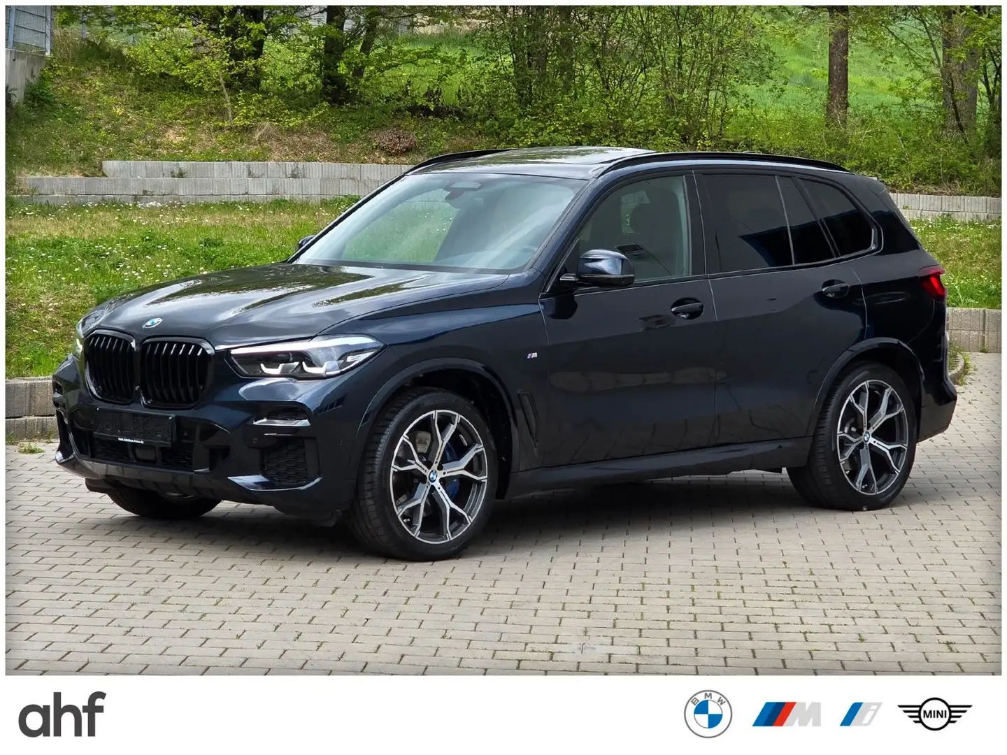BMW X5 30d M SPORT 7SZ LUFT ACC HUD PANO H&K AHK 21" Zwart - 1