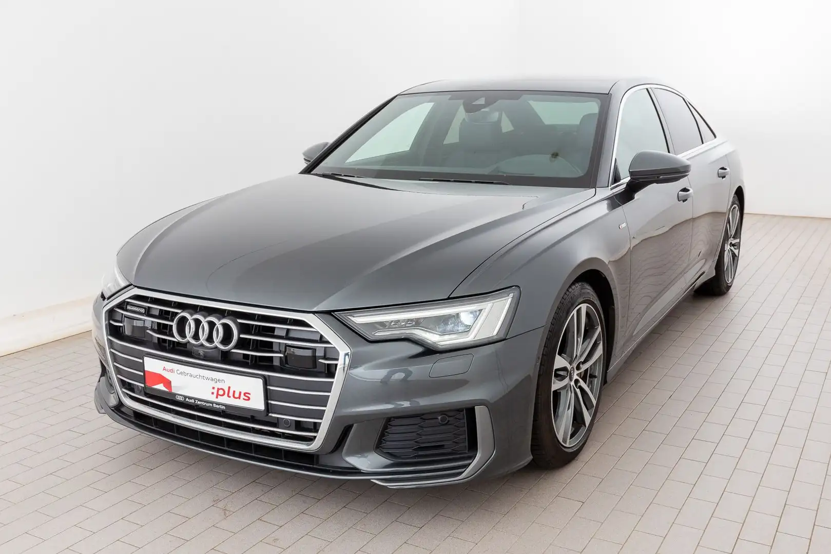 Audi A6 sport 55 TFSI qu. S tr. 360°K NAVI Grau - 2