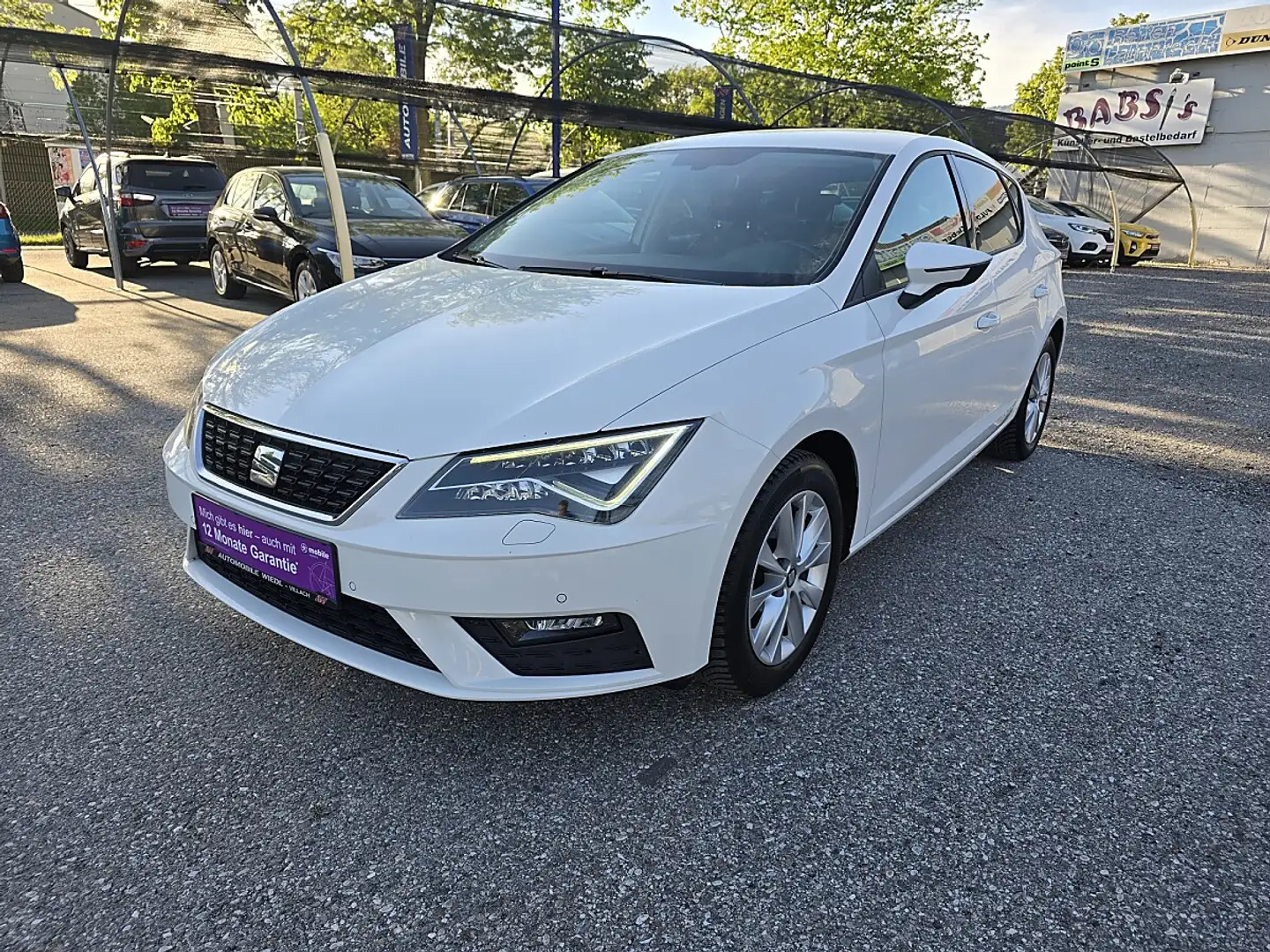 SEAT Leon Style 1,0 EcoTSI Start-Stopp Weiß - 1