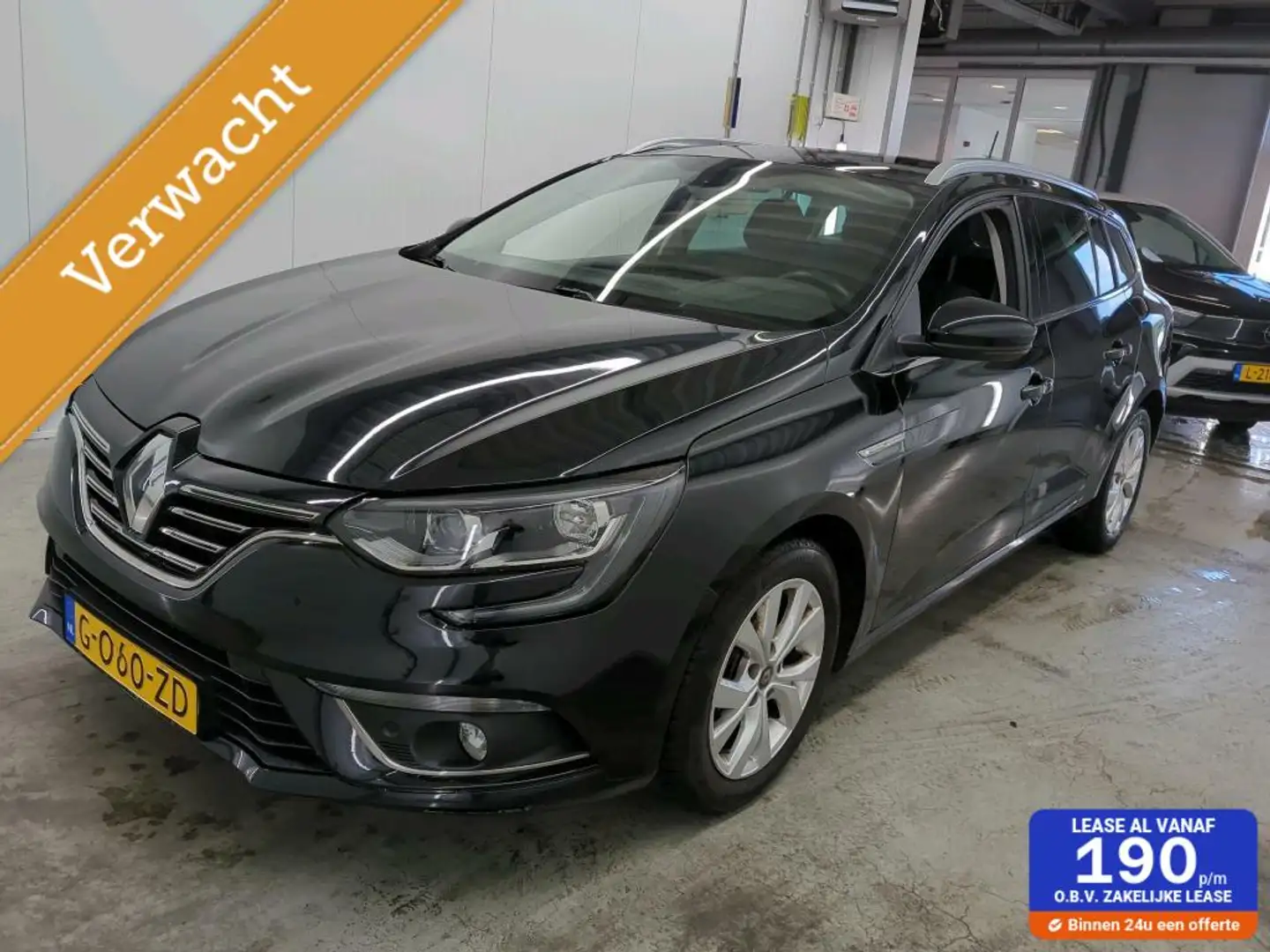 Renault Megane Estate 1.3 TCe Limited | Navi | Sensoren | CarPlay Zwart - 1