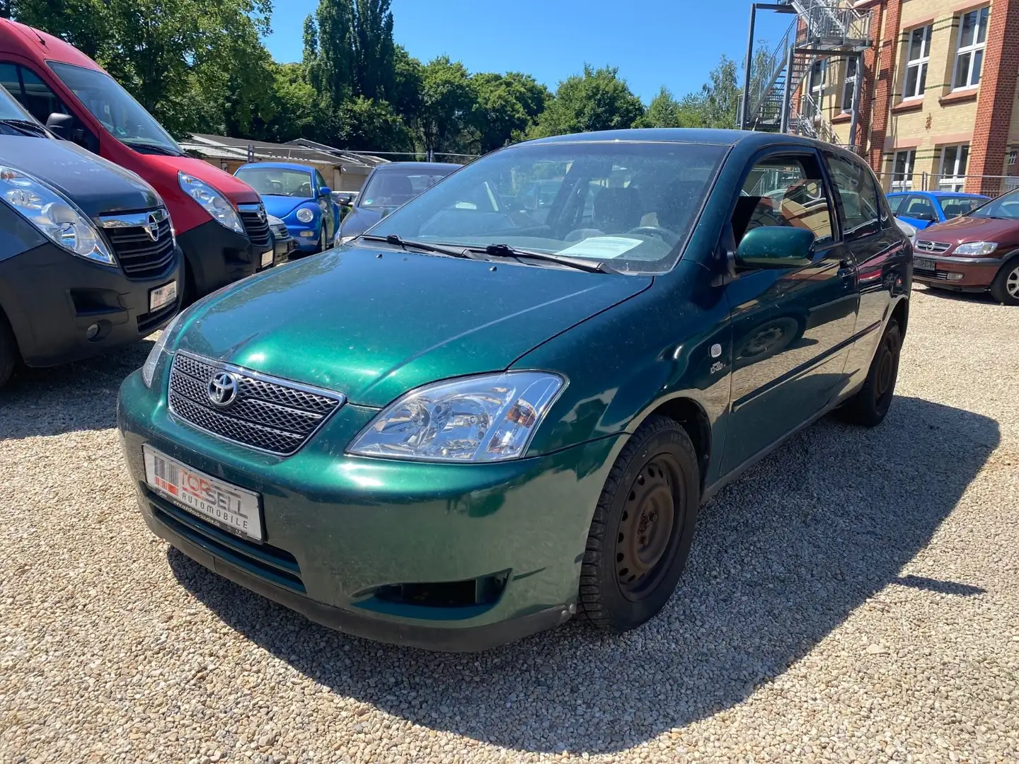 Toyota Corolla D-4D 1.Hand Klimatronik Zöld - 2
