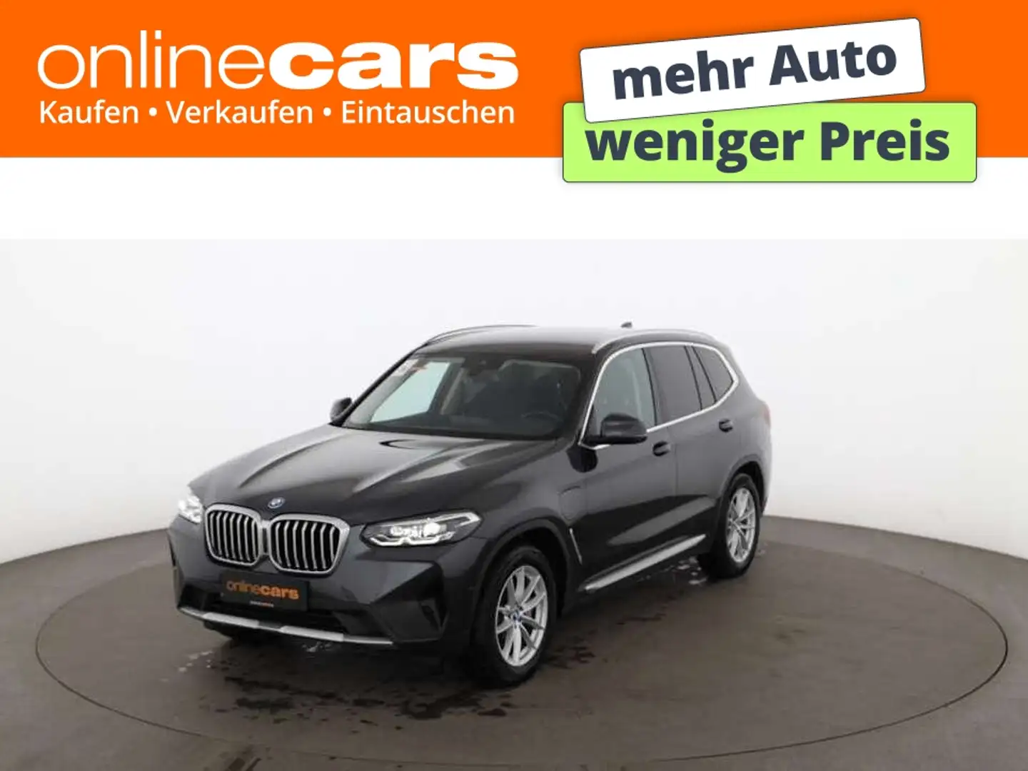 BMW X3 xDrive 30e Aut LED 360-CAM LEDER R-CAM SITZHZG Grau - 1