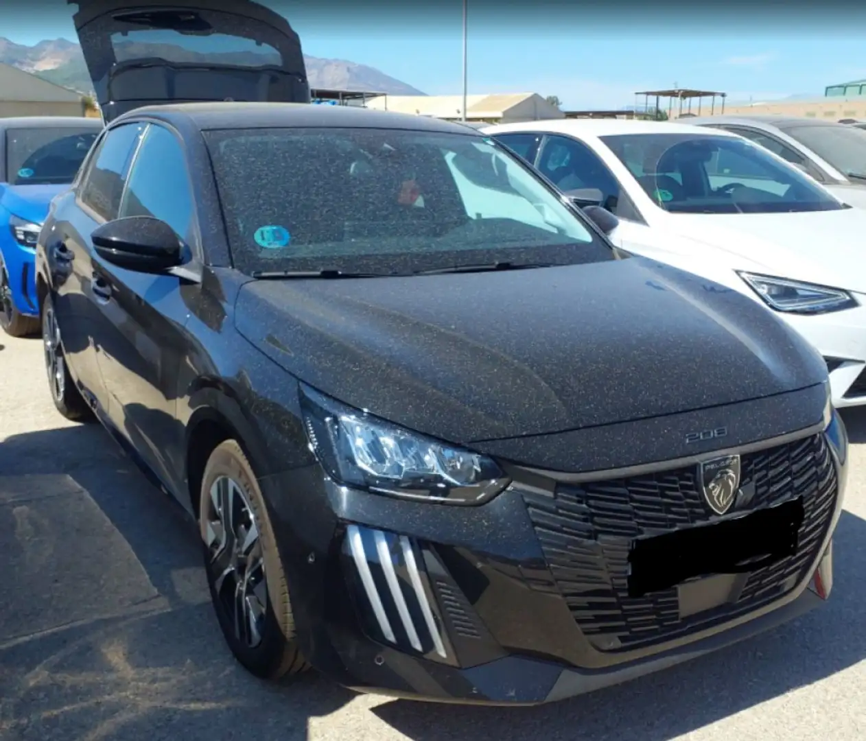 Peugeot 208 Hybrid 100 Allure eDCS6 Multimedia+360° Kam+ACC+ Schwarz - 1