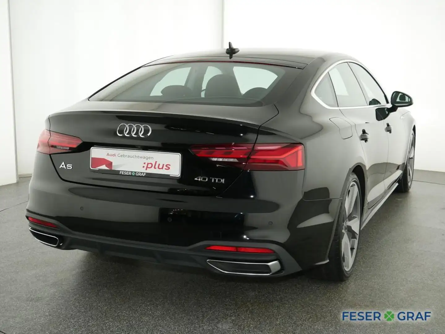 Audi A5 Sportback 40 TDI Head Up/Kamera/ B&O Noir - 2
