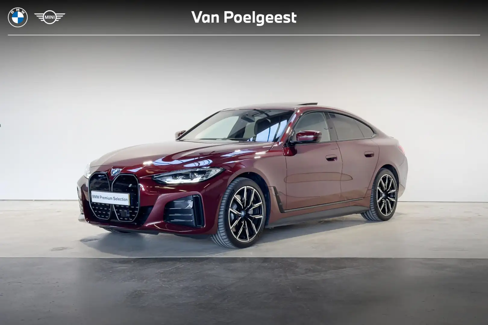 BMW i4 eDrive35 High Executive M Sportpakket Rouge - 1