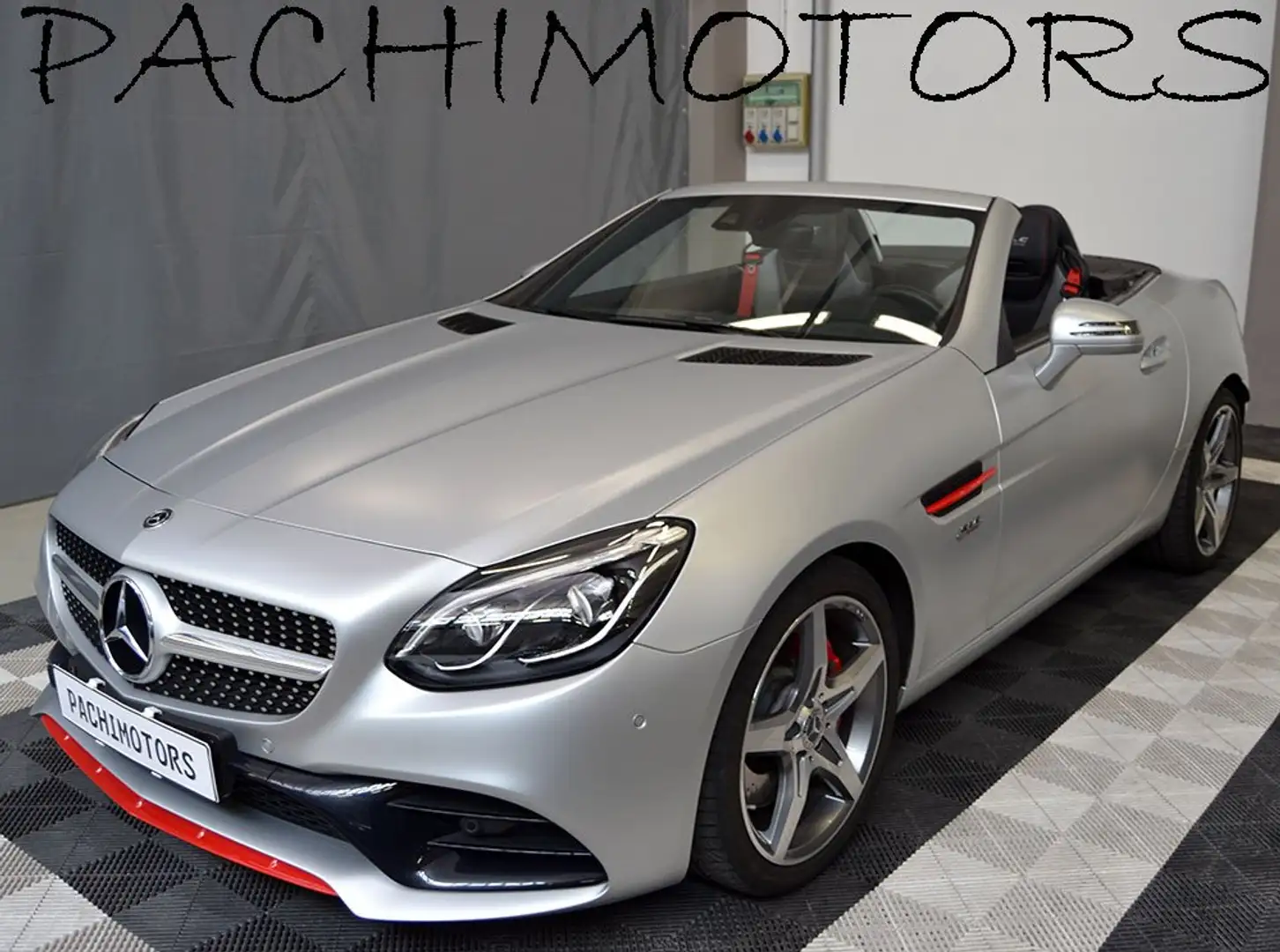 Mercedes-Benz SLC 200 Premium Amg RedArt Edition " Km 26.000 " Argento - 1
