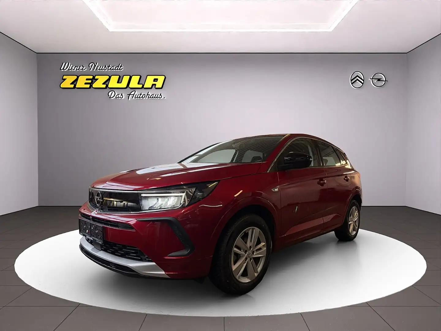 Opel Grandland Edition 1,2 Benzin Automatik Rot - 1