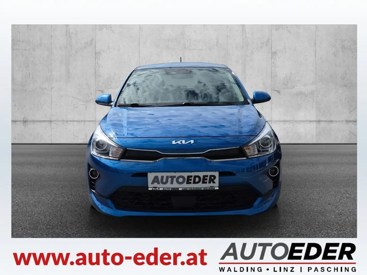 Kia Rio 1,2 DPI Silber ISG Blau - 2