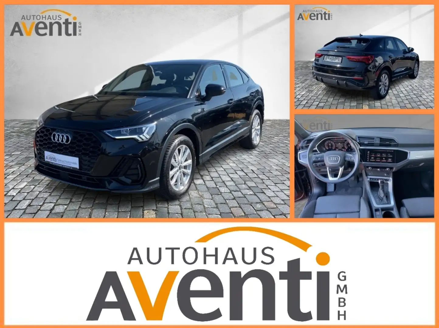 Audi Q3 S-Line Sportback 35 LED*SHZ*ACC*SpurH+SpurW Schwarz - 1