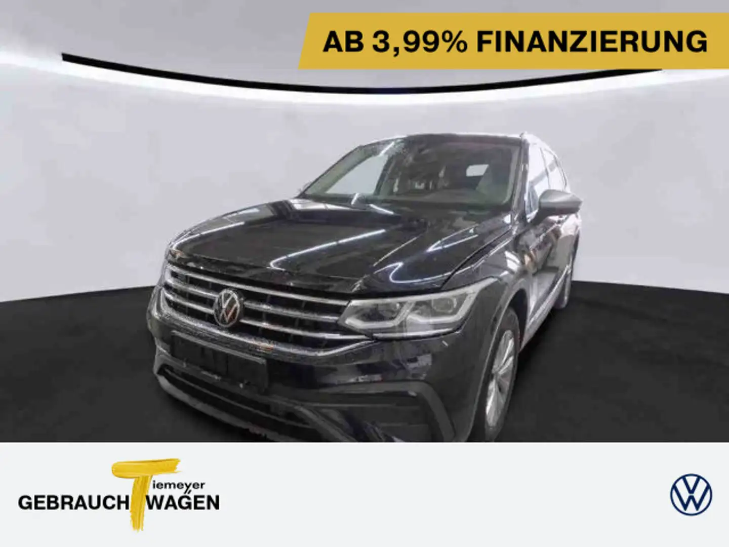 Volkswagen Tiguan Allspace 2.0 TDI LIFE LM19 PANO AHK MATRI Schwarz - 1