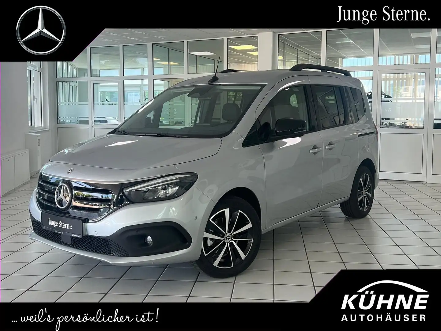 Mercedes-Benz EQT 200 PROGRESSIV LED+AHK+WinterPaket+Navi+MBUX Silber - 1