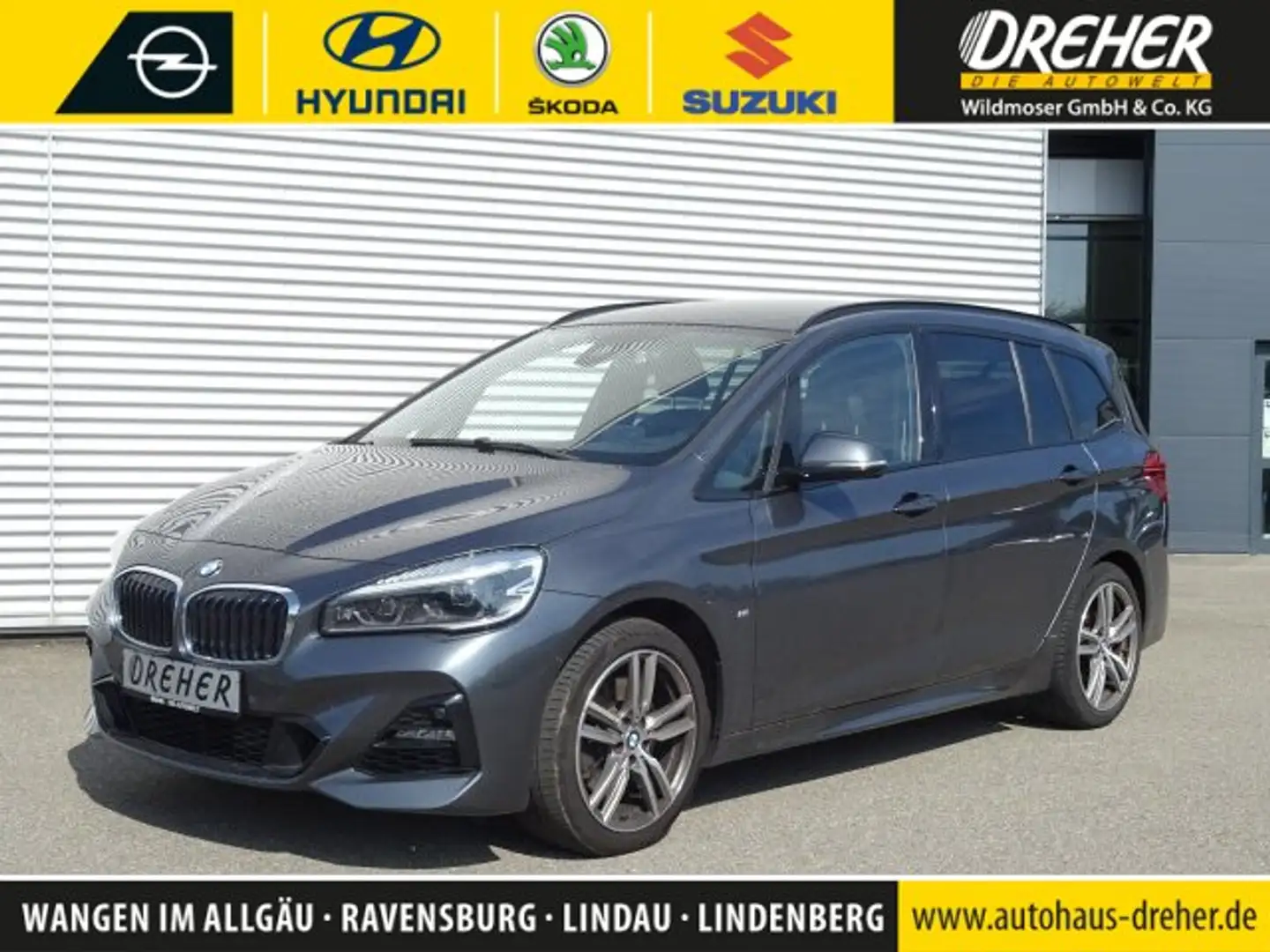 BMW 220 2er Gran Tourer - 220i M Sport 7-Sitzer LED/Navi Grau - 1