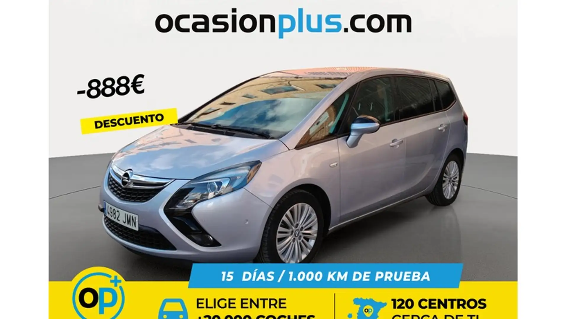 Opel Zafira Tourer 1.6CDTi S/S Selective 136 Silber - 1